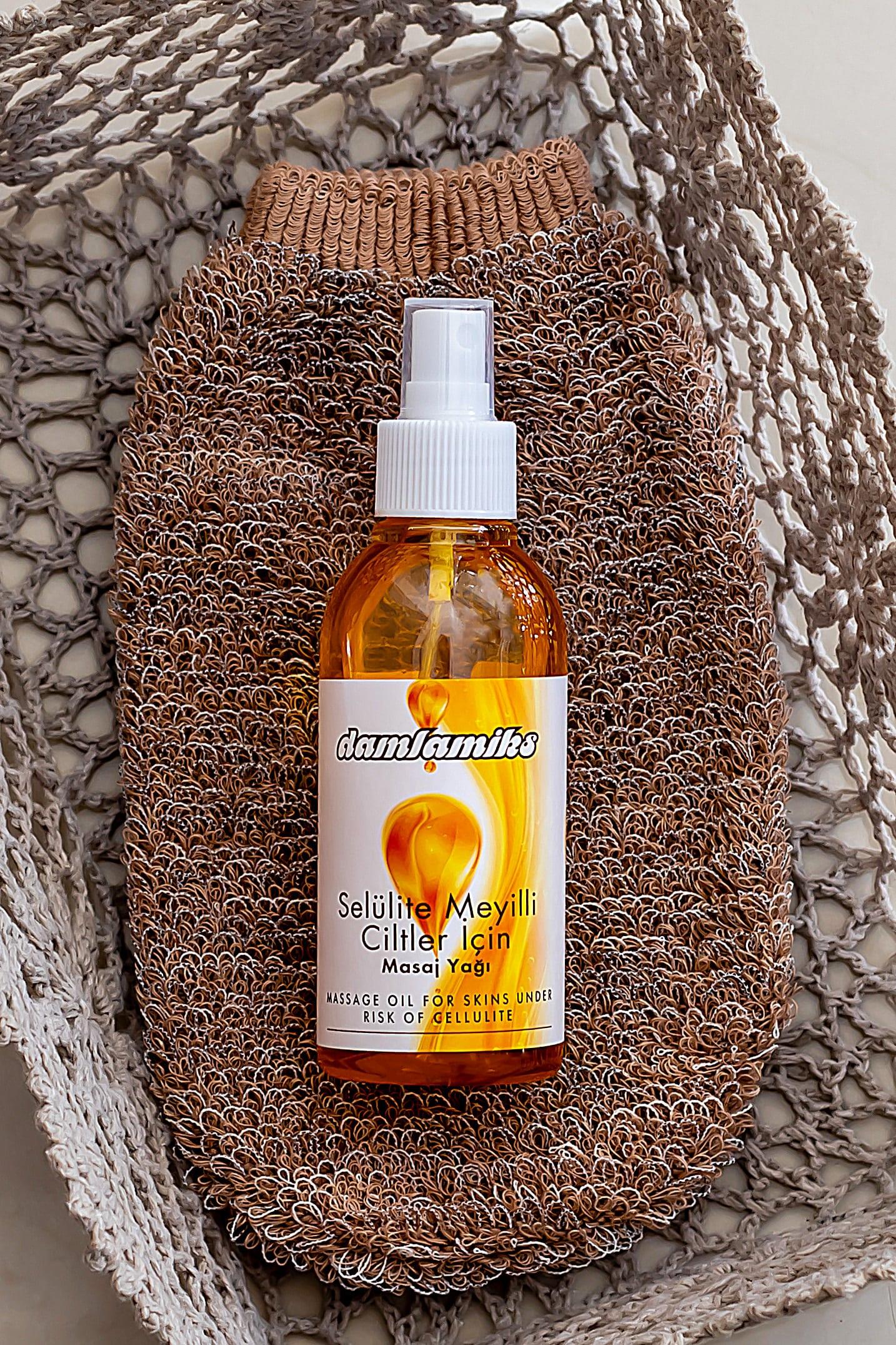 Selülite Meyilli Ciltler için Masaj Yağı 150 ml