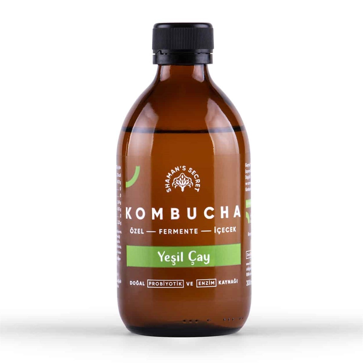 SHAMANS SECRET Kombucha Yeşilçay 300ml