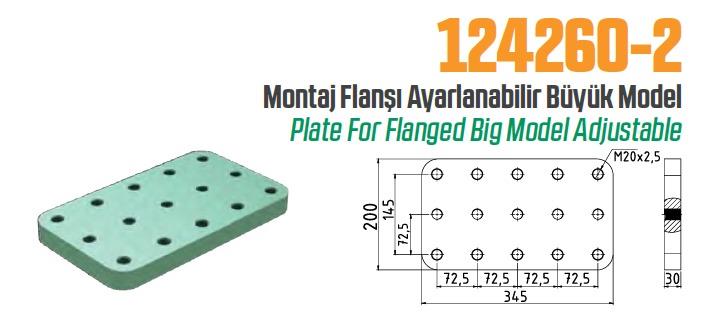 OKBAŞI FLANŞLI BÜYÜK MODEL - MONTAJ FLANŞI AYARLANABİLİR