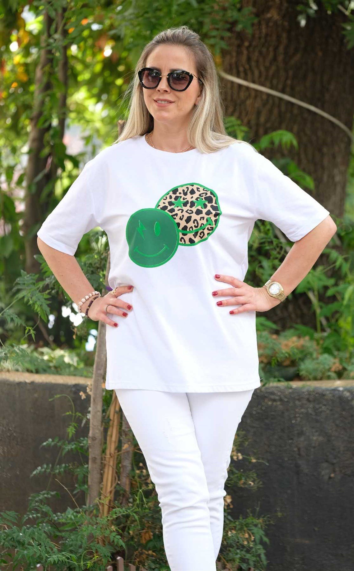 Baskı Detaylı T-Shirt