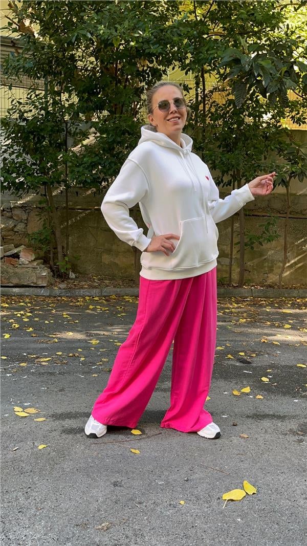 Beli Lastikli Palazzo Pantolon