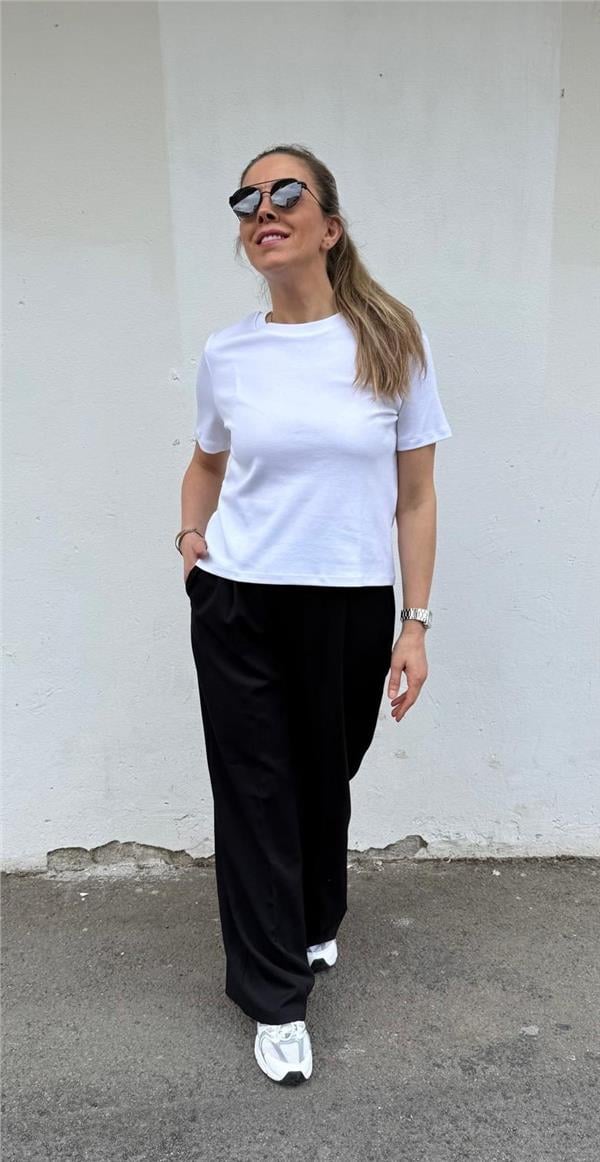 Bisiklet Yaka T-Shirt