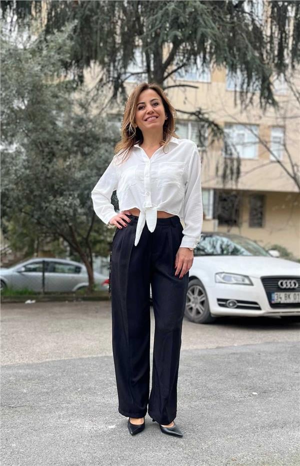 Çift Pile Dokuma Pantolon