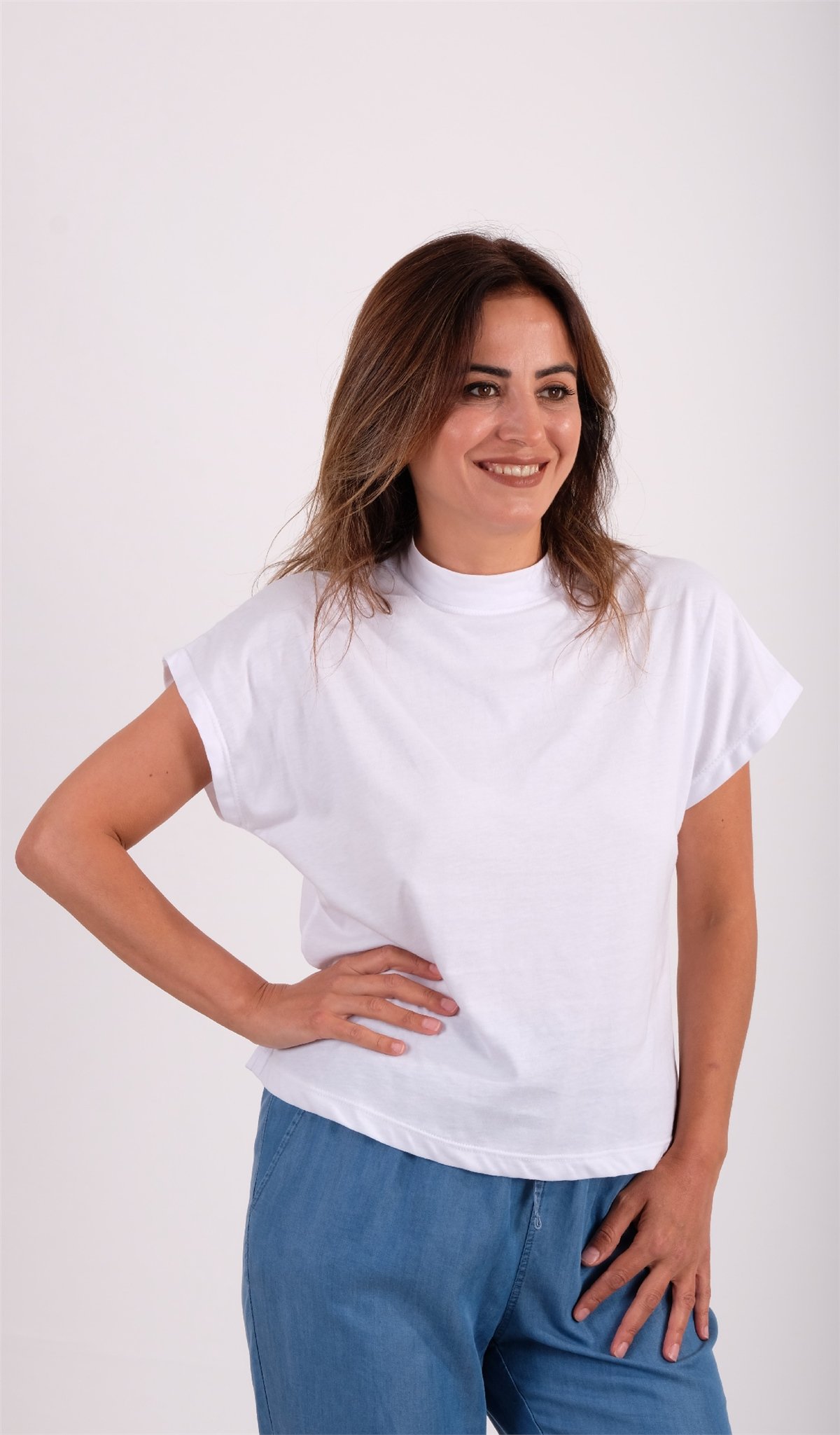 Dik Yaka Basic Tshirt
