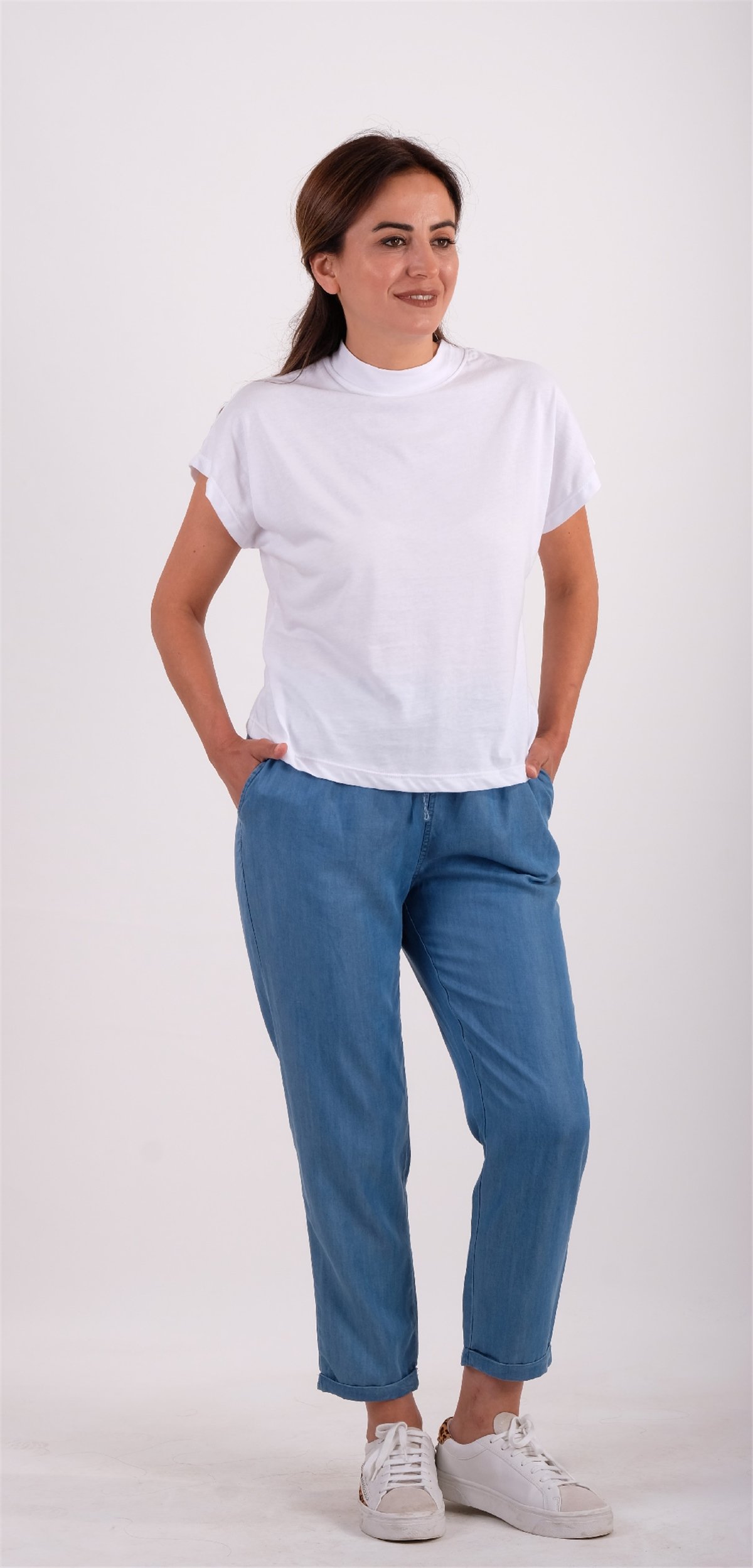 Dik Yaka Basic Tshirt