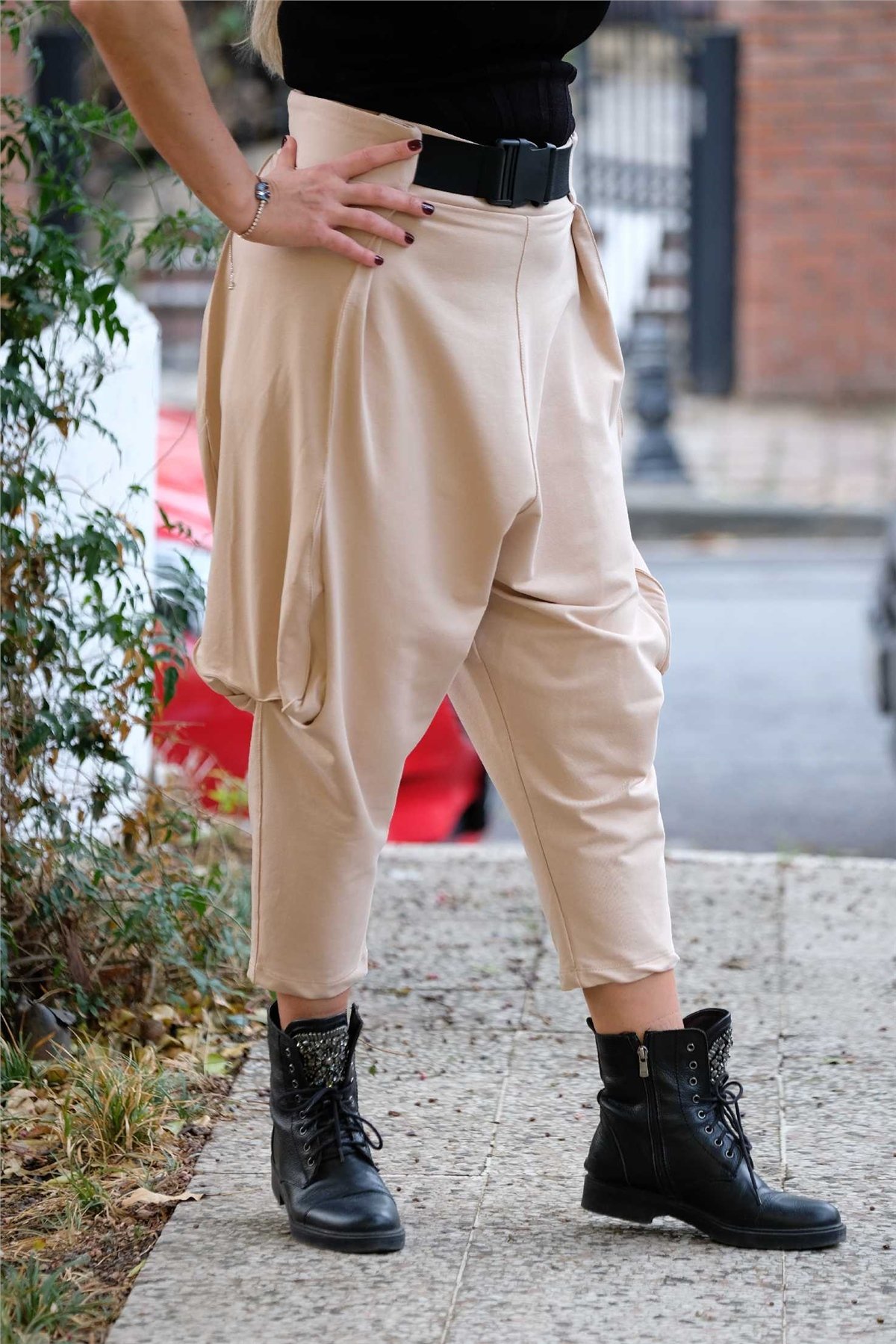 Kemer Detaylı Şalvar