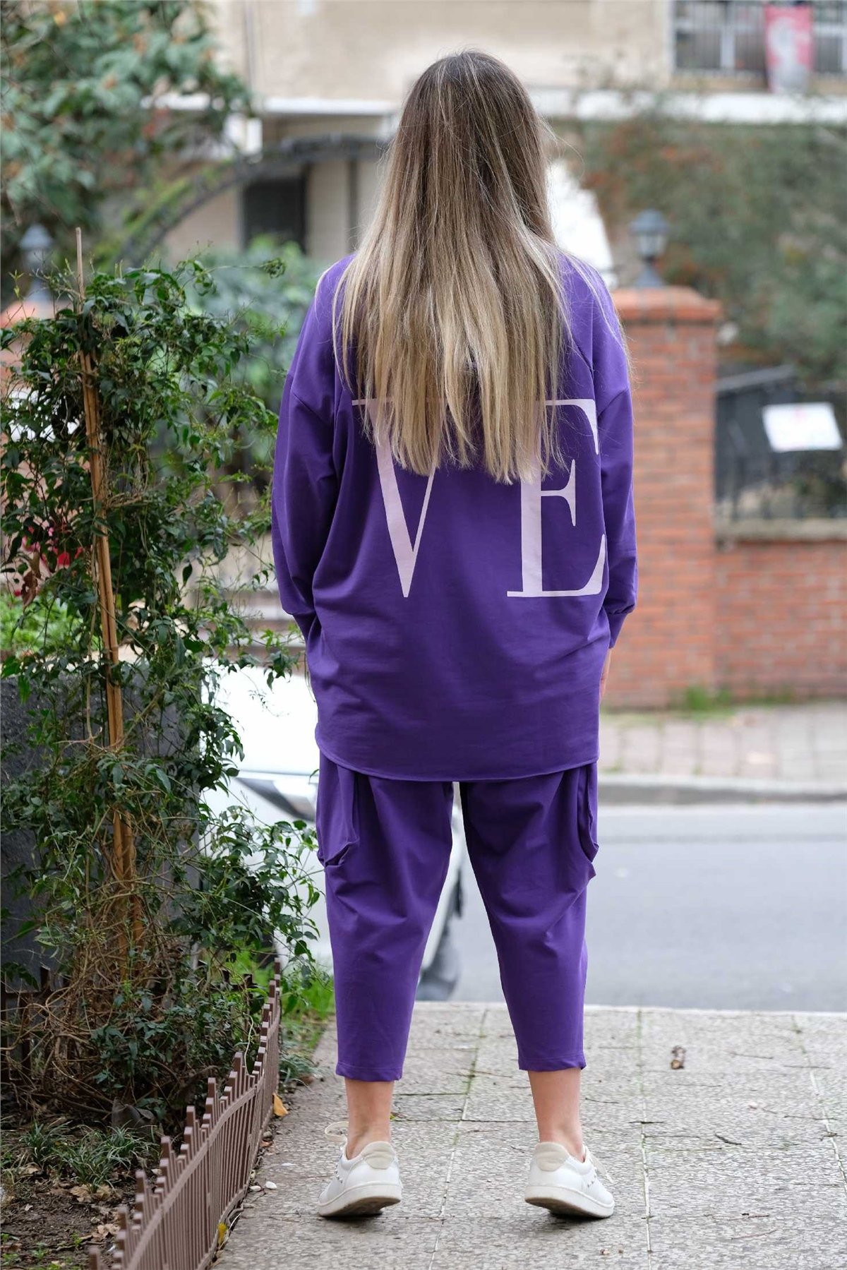 Kemer Detaylı Şalvar Pantolon