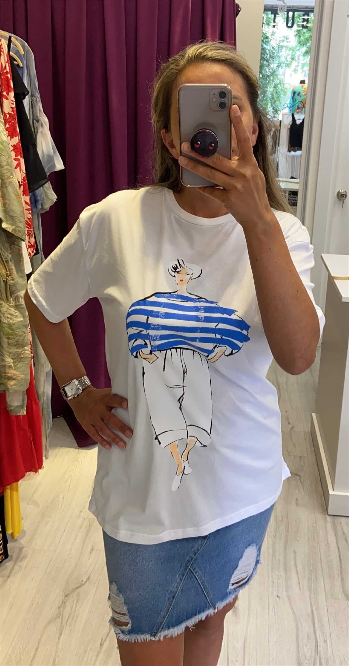 Kız Baskılı Tshirt