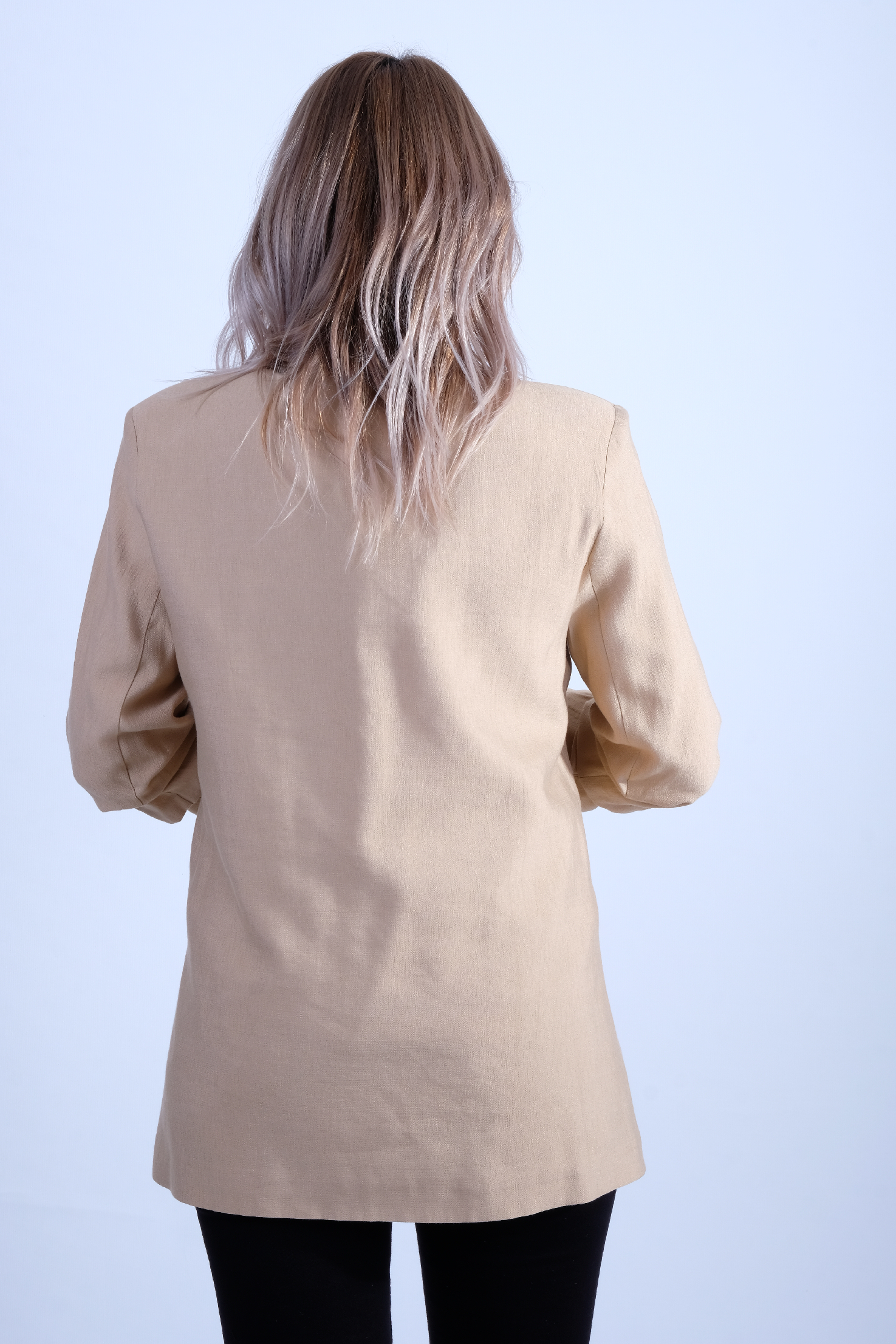 Kolları Büzgülü Smokin Ceket