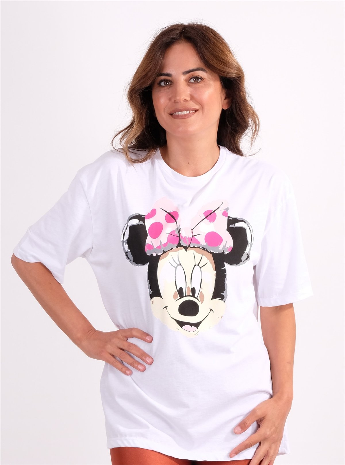 Minnie Mouse Baskılı Tshirt