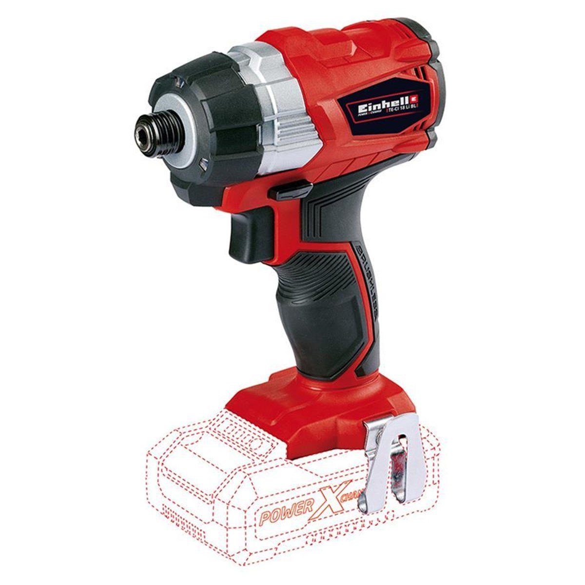 Akülü El AletleriEINHELL TE-CI 18 Li BRUSHLESS-SOLO AKÜLÜ DARBELİ VİDALAMA (AKÜ HARİÇ)