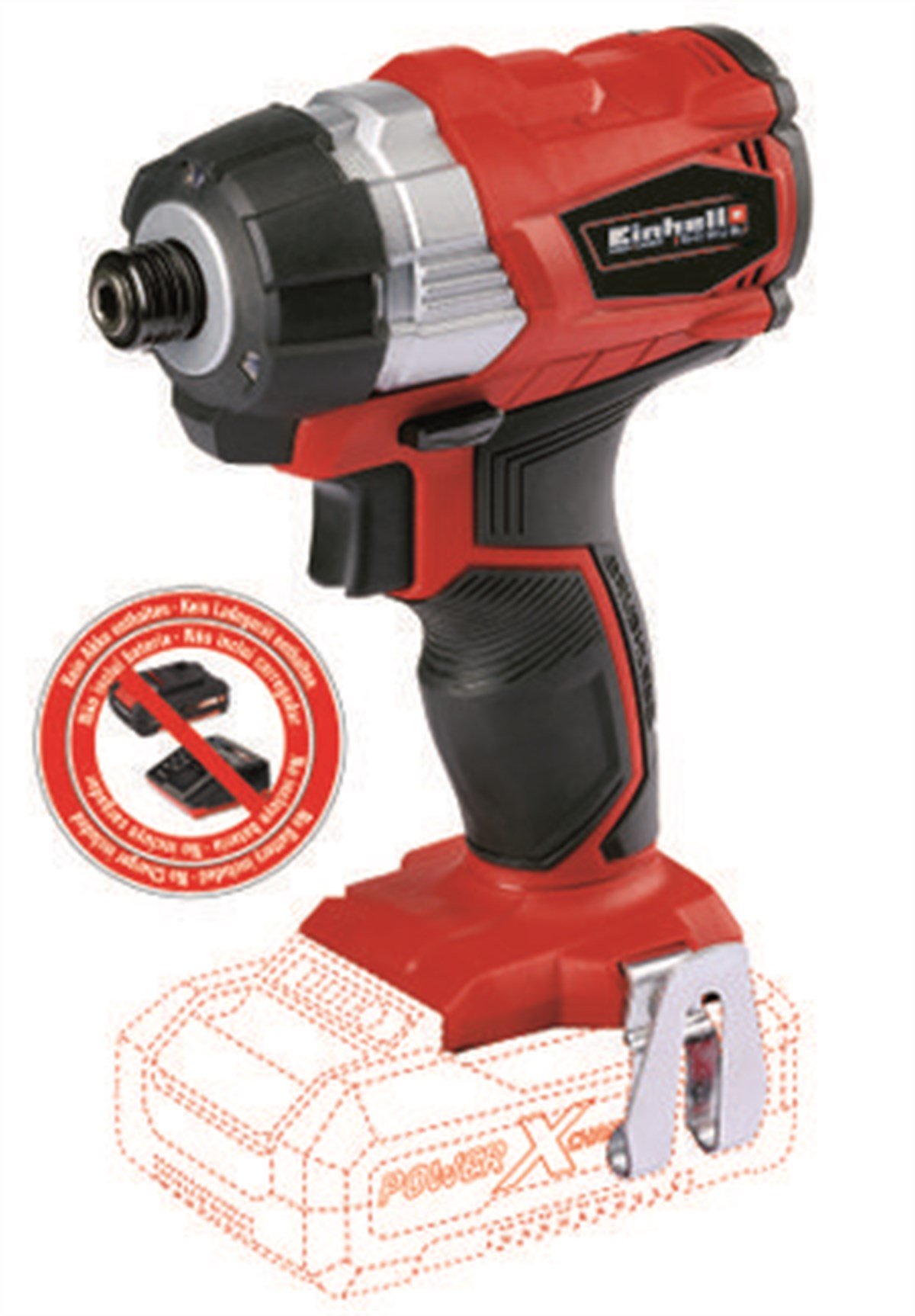 Akülü El AletleriEINHELL TE-CI 18 Li BRUSHLESS-SOLO AKÜLÜ DARBELİ VİDALAMA (AKÜ HARİÇ)