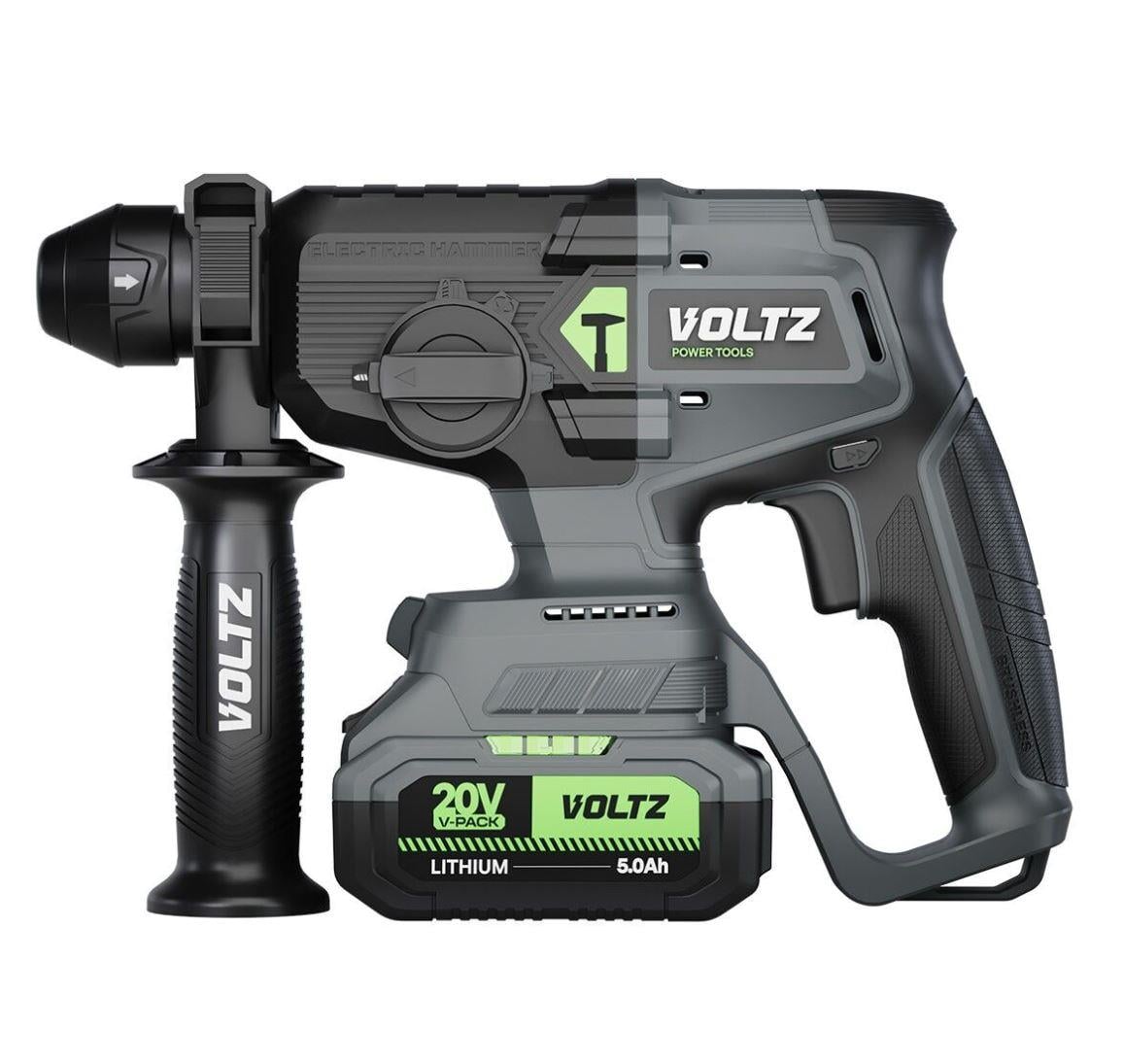 Akülü Kırıcı DelicilerVOLTZ VZHD-20 AKÜLÜ KIRICI DELİCİ MATKAP 20V-5AH