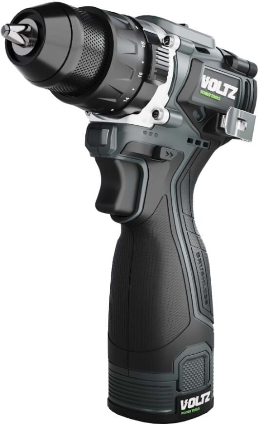 Akülü MatkaplarVOLTZ VZDR-16-I 16.8 V ÇİFT AKÜLÜ 2 AH DARBELİ MATKAP