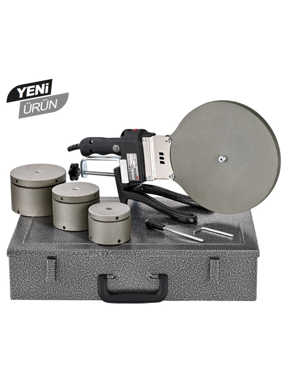 Boru Kaynak MakinalarıFUSION FSD12-S1 1250W PPRC PLASTİK BORU KAYNAK MAKİNESİ SETİ