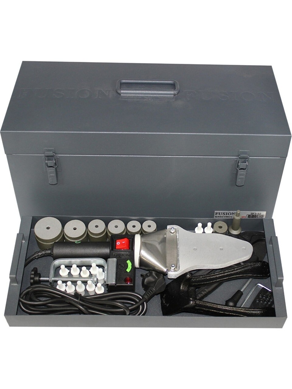Boru Kaynak MakinalarıFUSION SF3-S2 700 W PLASTİK BORU KAYNAK MAKİNESİ SETİ