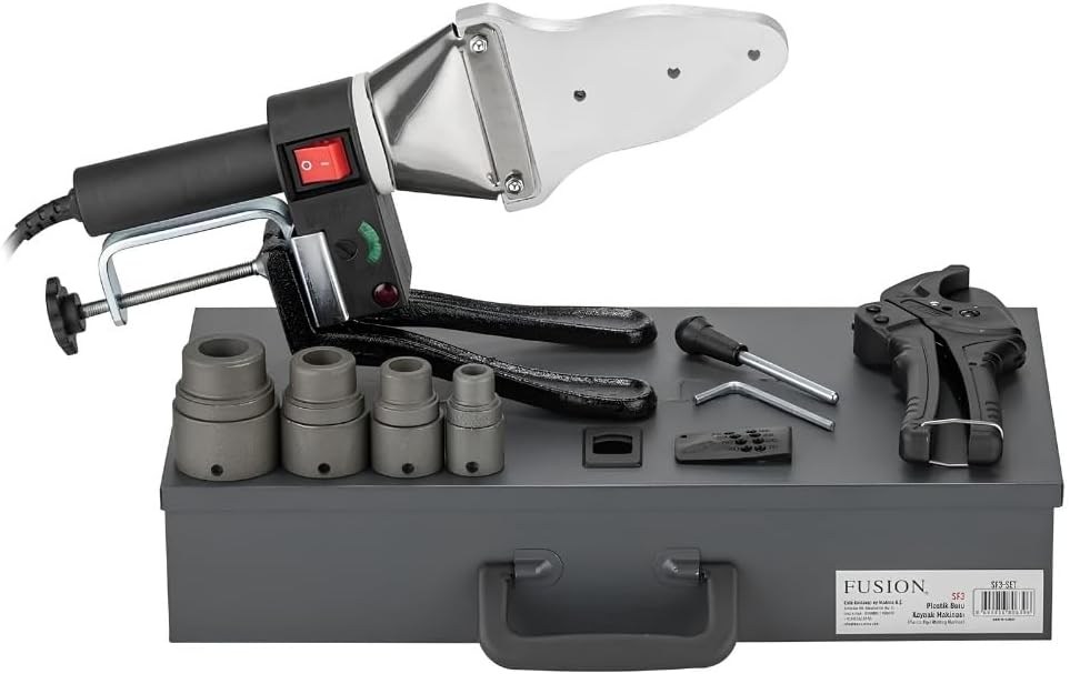 Boru Kaynak MakinalarıFUSION SF3-SET 700 W PLASTİK BORU KAYNAK MAKİNE SETİ