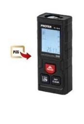 Dijital Ölçü AletleriPROTER PL 50 R PİLLİ LAZER METRE 50 METRE