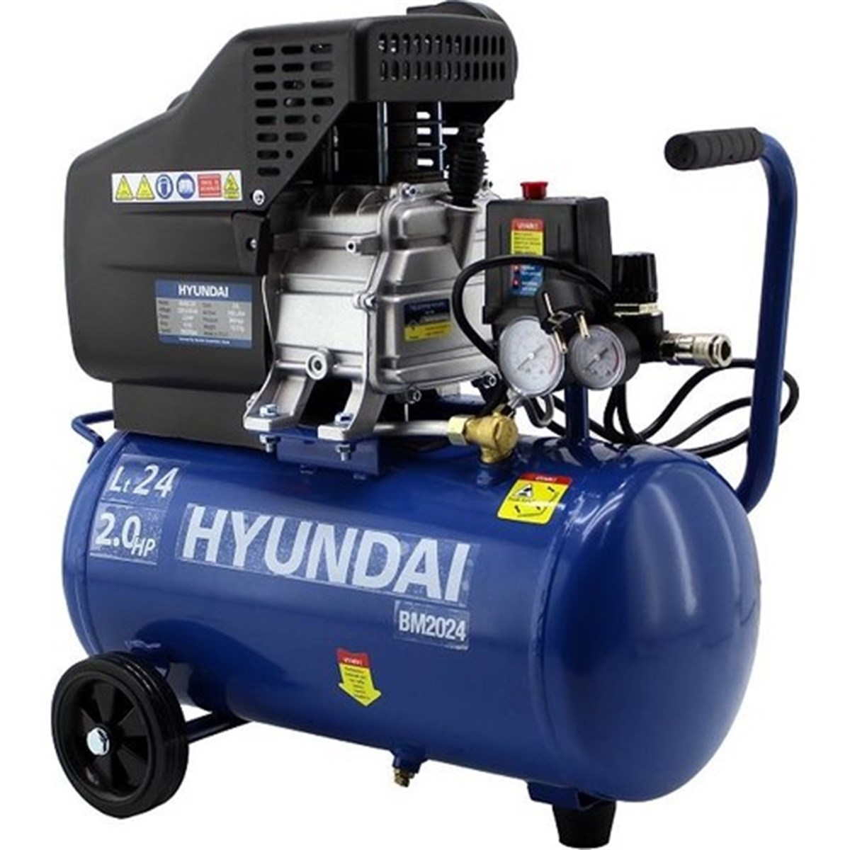Elektrikli El AletleriHYUNDAI BM2050 2 HP 24 LT KOMPESÖR