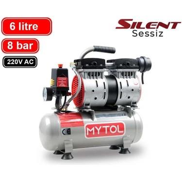 Hava KompresörleriMYTOL EWS06 8 LT 0.75 HP SESSİZ KOMPRESÖR