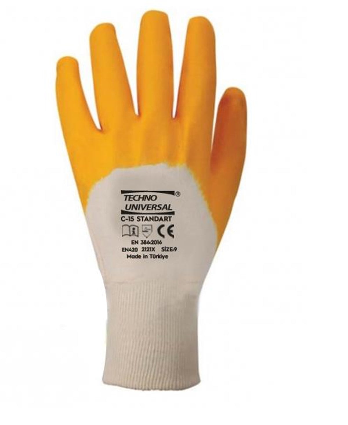 İş GüvenliğiTECHNO UNIVERSAL NİTRİL ELDİVEN C-15