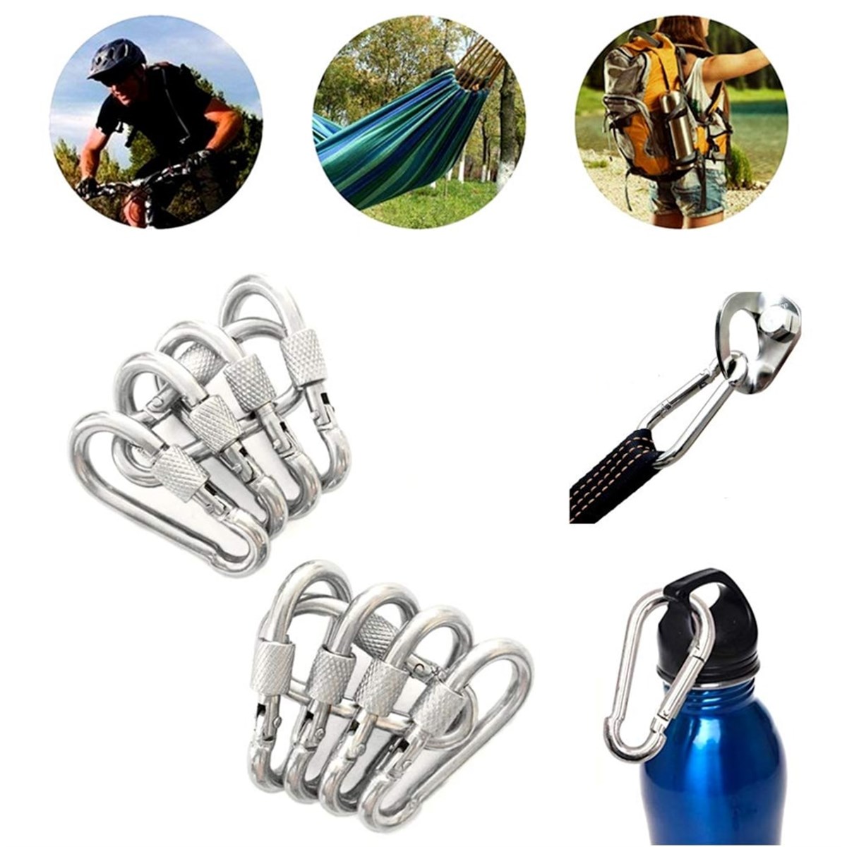 Karabinalar10 MM KİLİTLİ KARABİNA