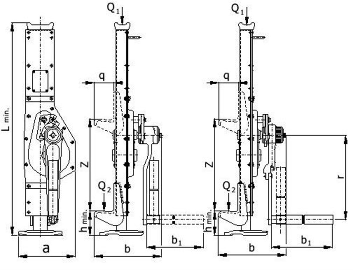 Krikolar - TranspaletlerBRANO PEHLİVAN KRİKO 16 TON