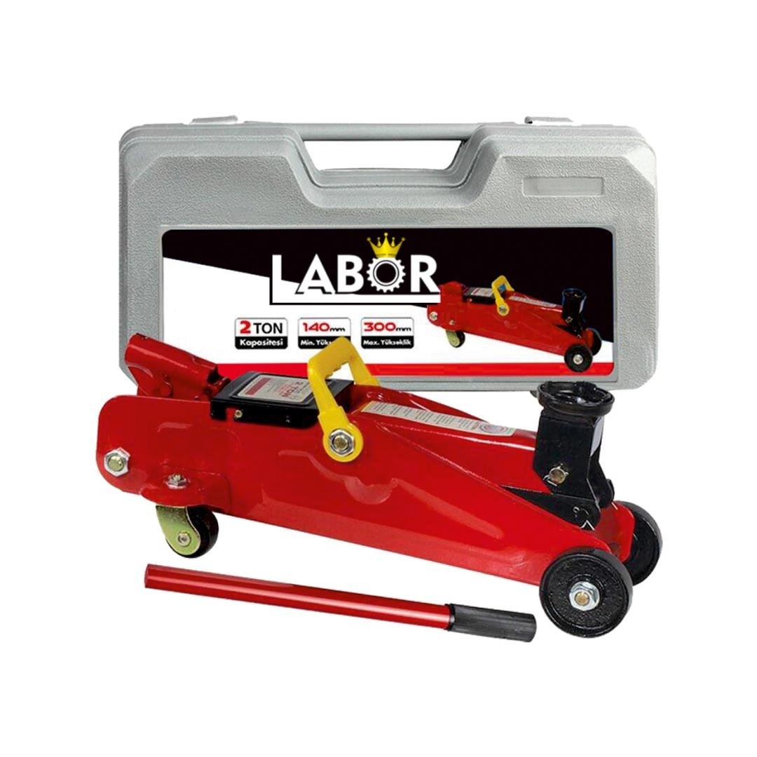 Krikolar - TranspaletlerLABOR 2 TON ARABALI KRİKO (PLASTİK KUTULU)