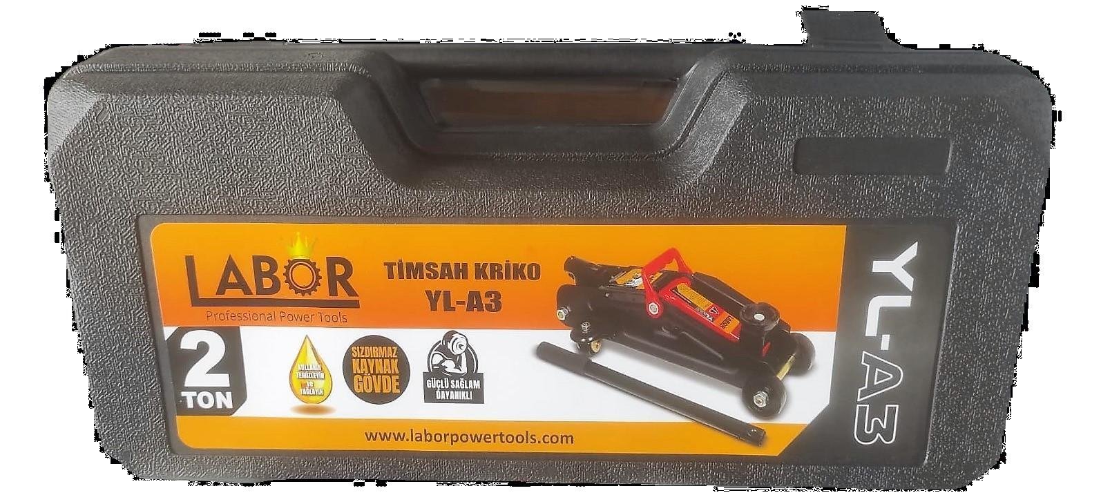 Krikolar - TranspaletlerLABOR 2 TON ARABALI KRİKO (PLASTİK KUTULU)