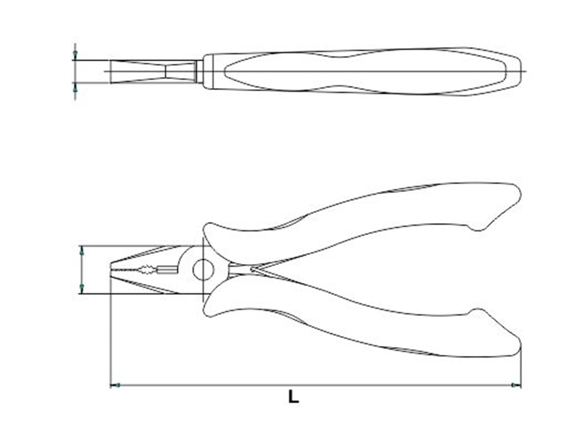 Pense-Kargaburun-KerpetenİZELTAŞ 125mm ELEKTRONİKÇİ PENSE