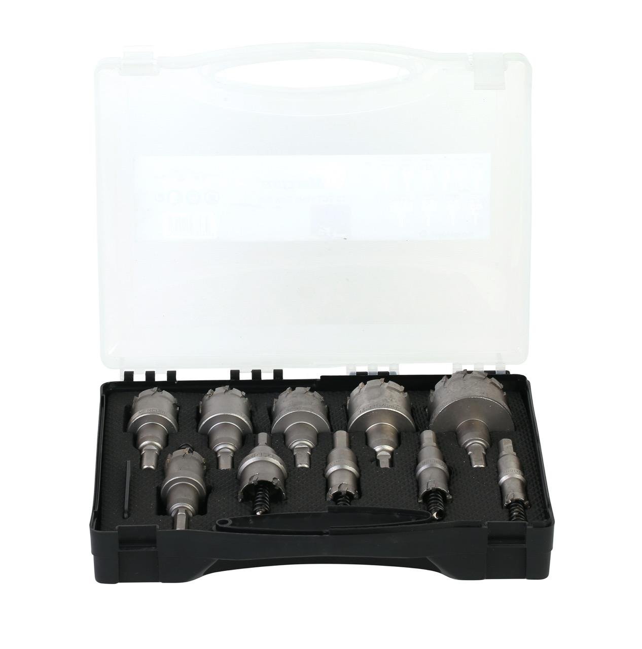 Tct Delik Pançları-PaslanmazMERCURE TCT PASLANMAZ PANÇ SET 12 PARÇA
