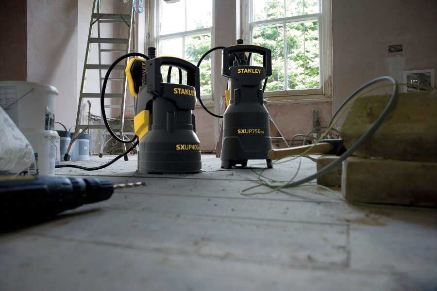 Temiz Su Dalgıç PompalarıSTANLEY SXUP400PCE 400 W TEMİZ SU DALGIÇ POMPA