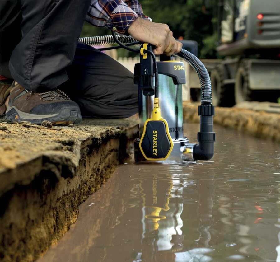 Temiz Su Dalgıç PompalarıSTANLEY SXUP750XCE 750 W TEMİZ SU DALGIÇ POMPA