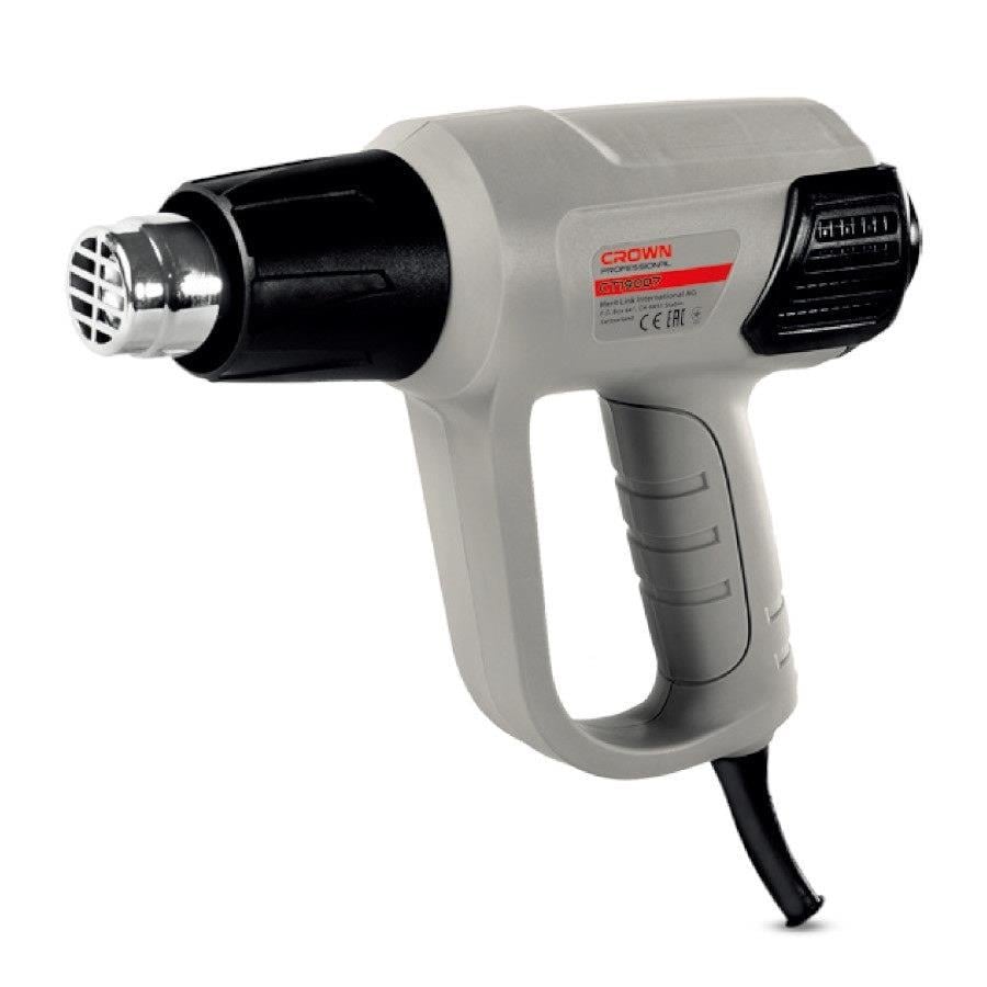Üfleyiciler ve Isı TabancalarıCROWN CT19007 SICAK HAVA TABANCASI 2000 WATT
