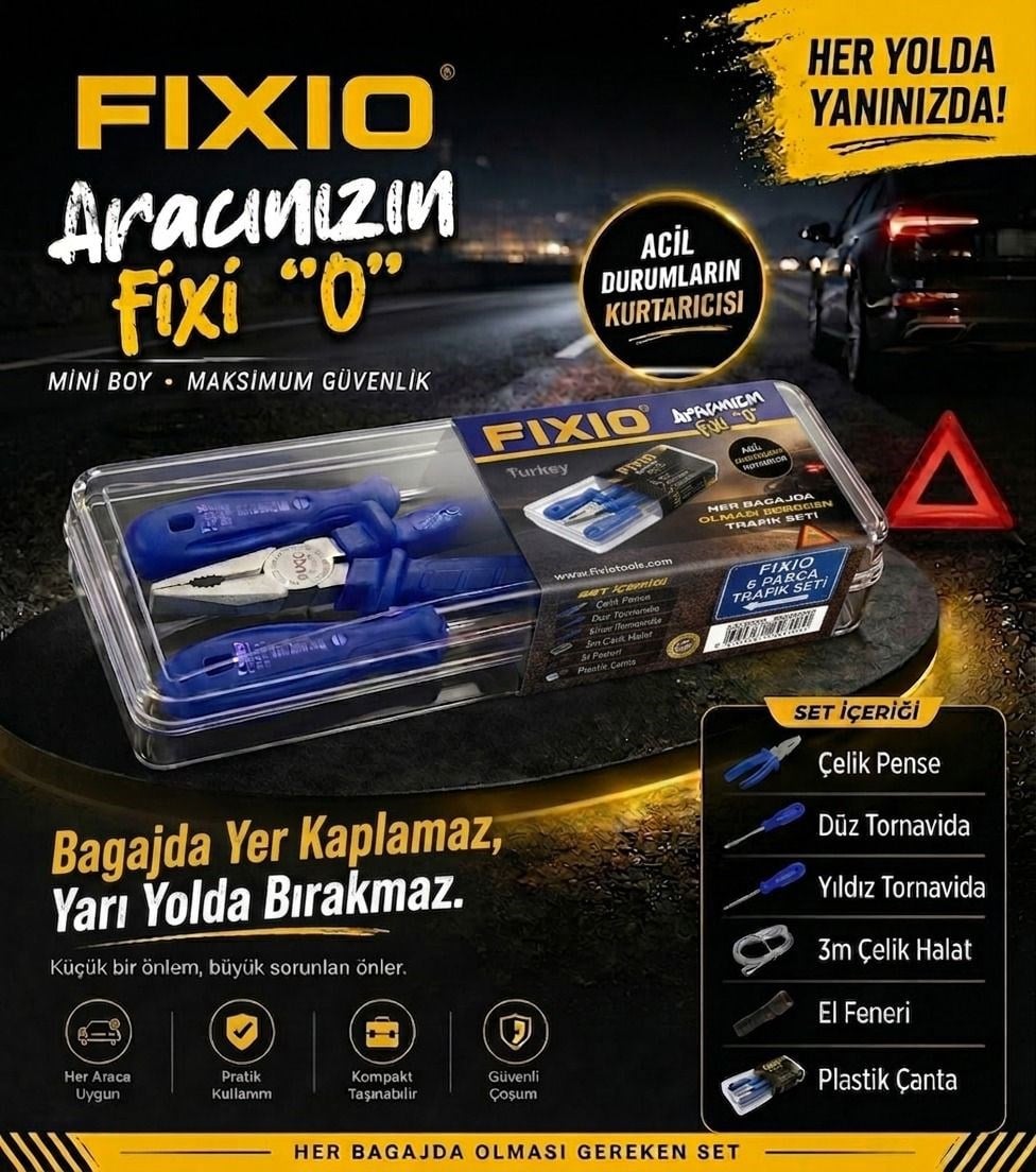 Vida Tamir SetiFIXIO OTO TRAFİK SETİ 6 PARÇA