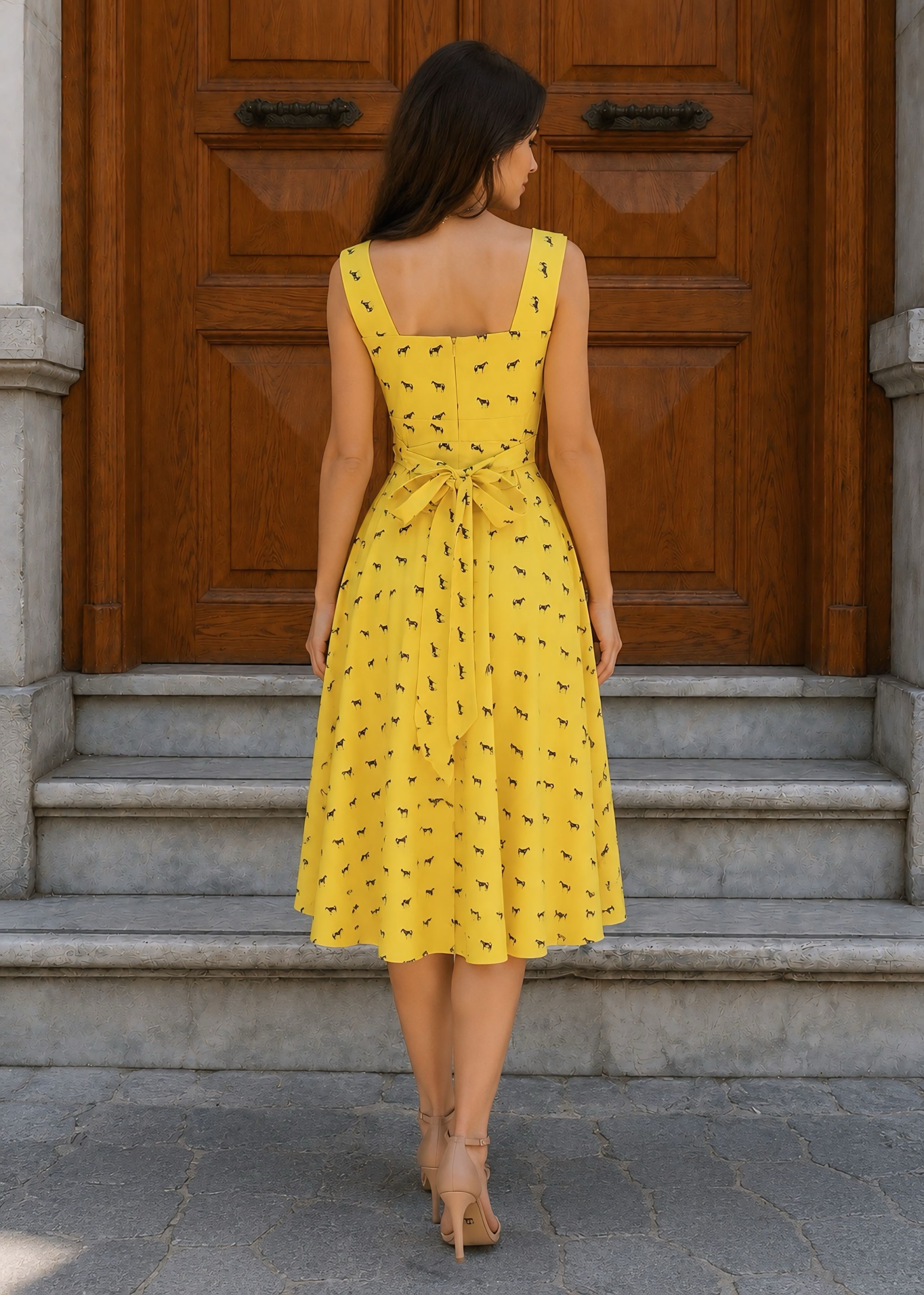 Angel Sarı Elbise