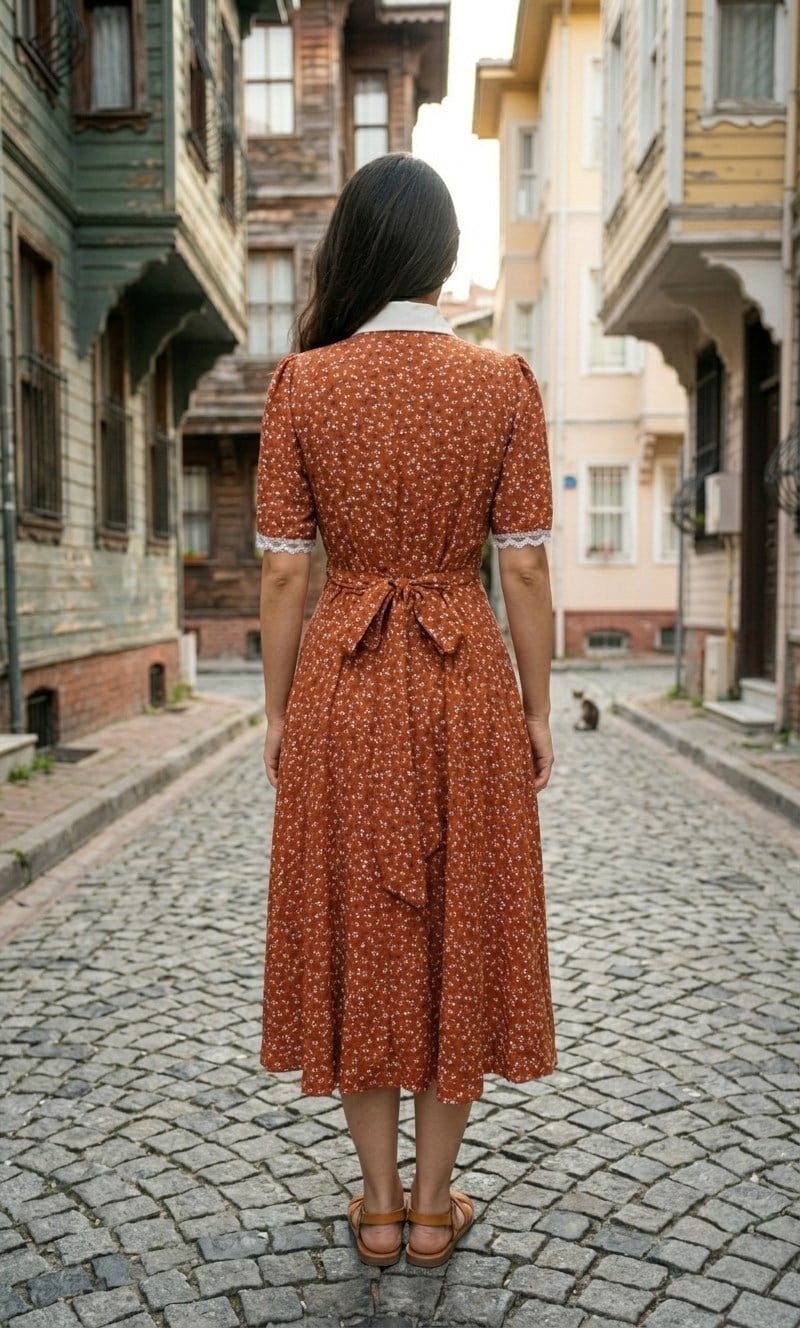 Belgin Elbise