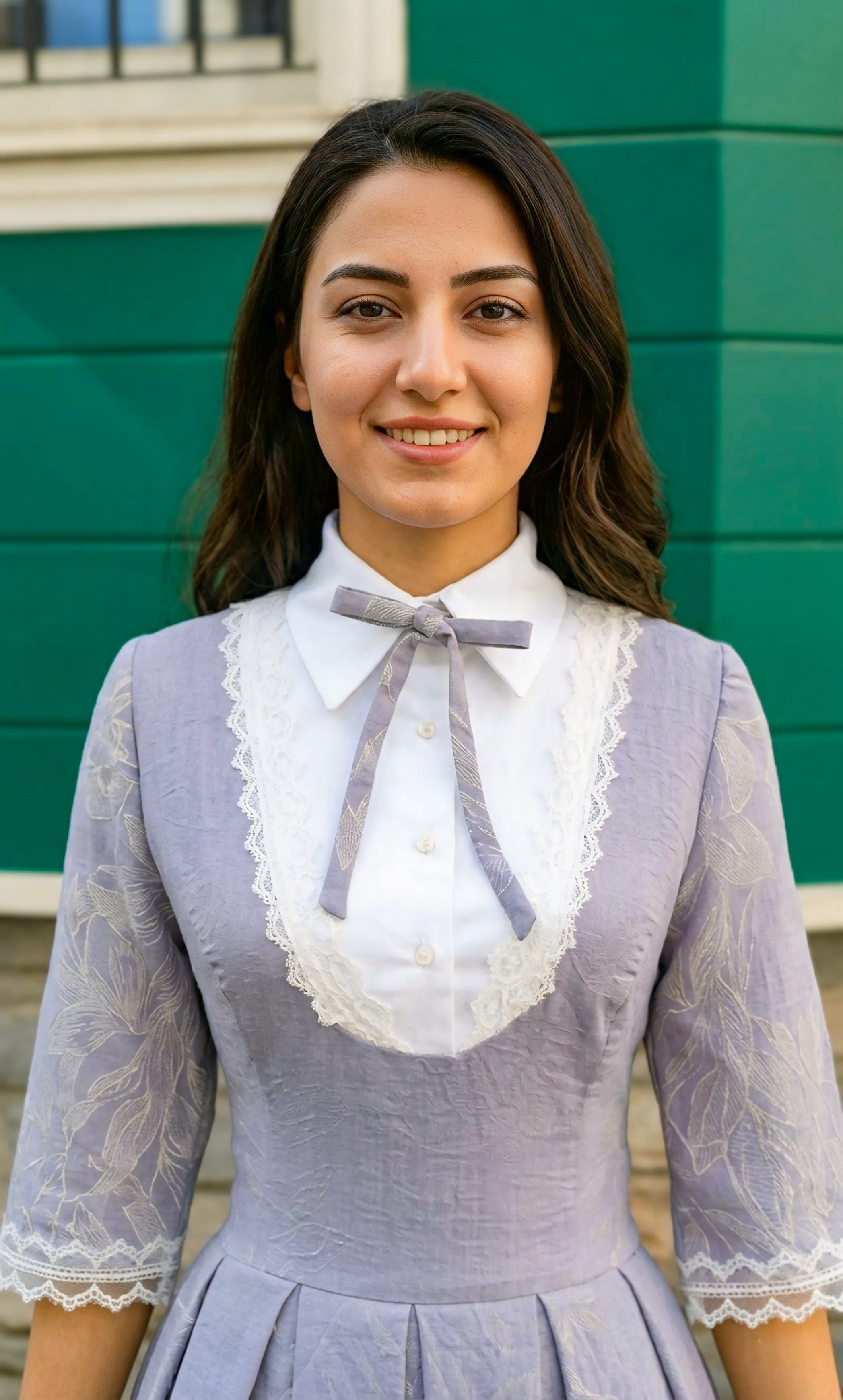 Belgin Lila Elbise
