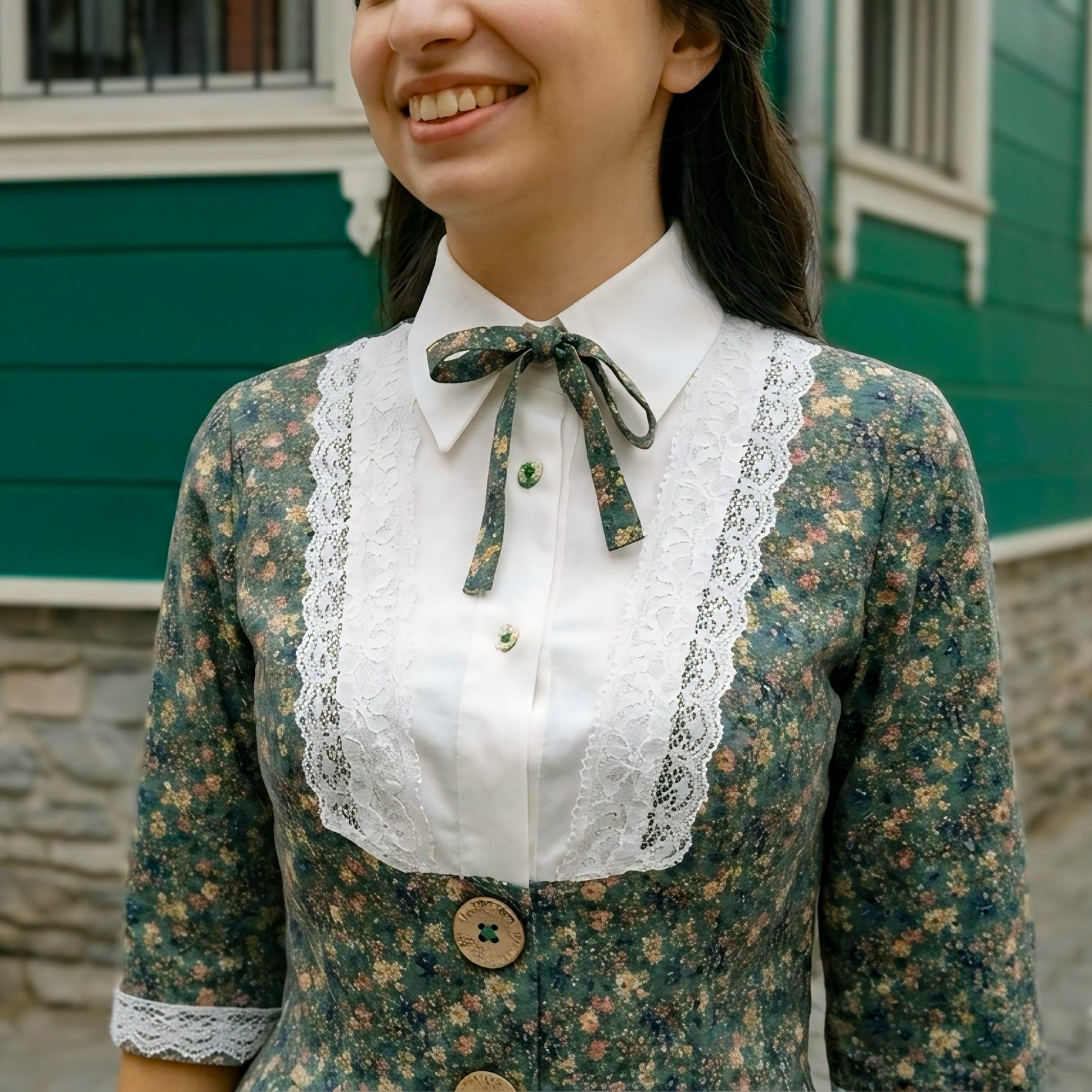 Belgin Yeşil Elbise