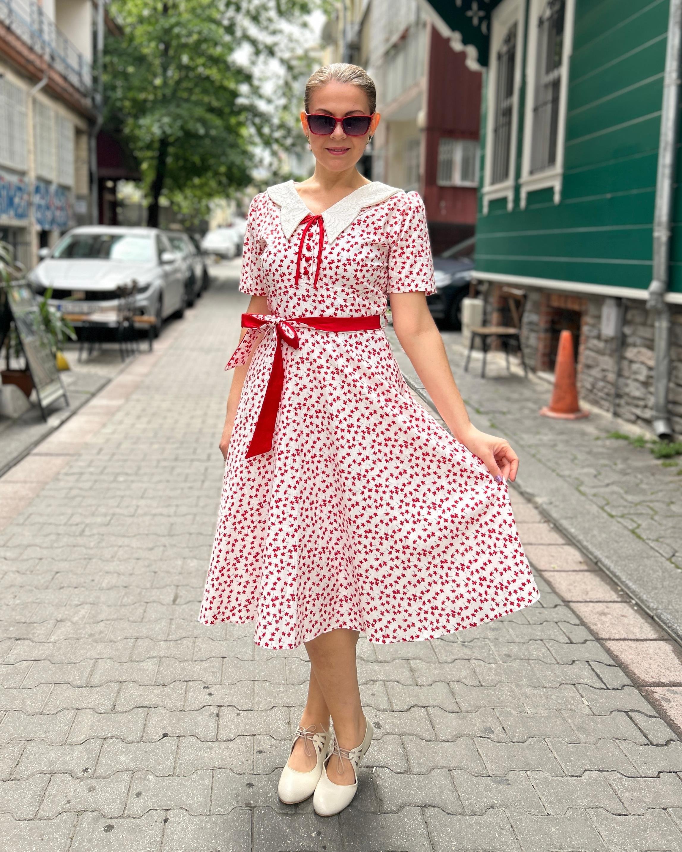 Cherry Blossom Elbise
