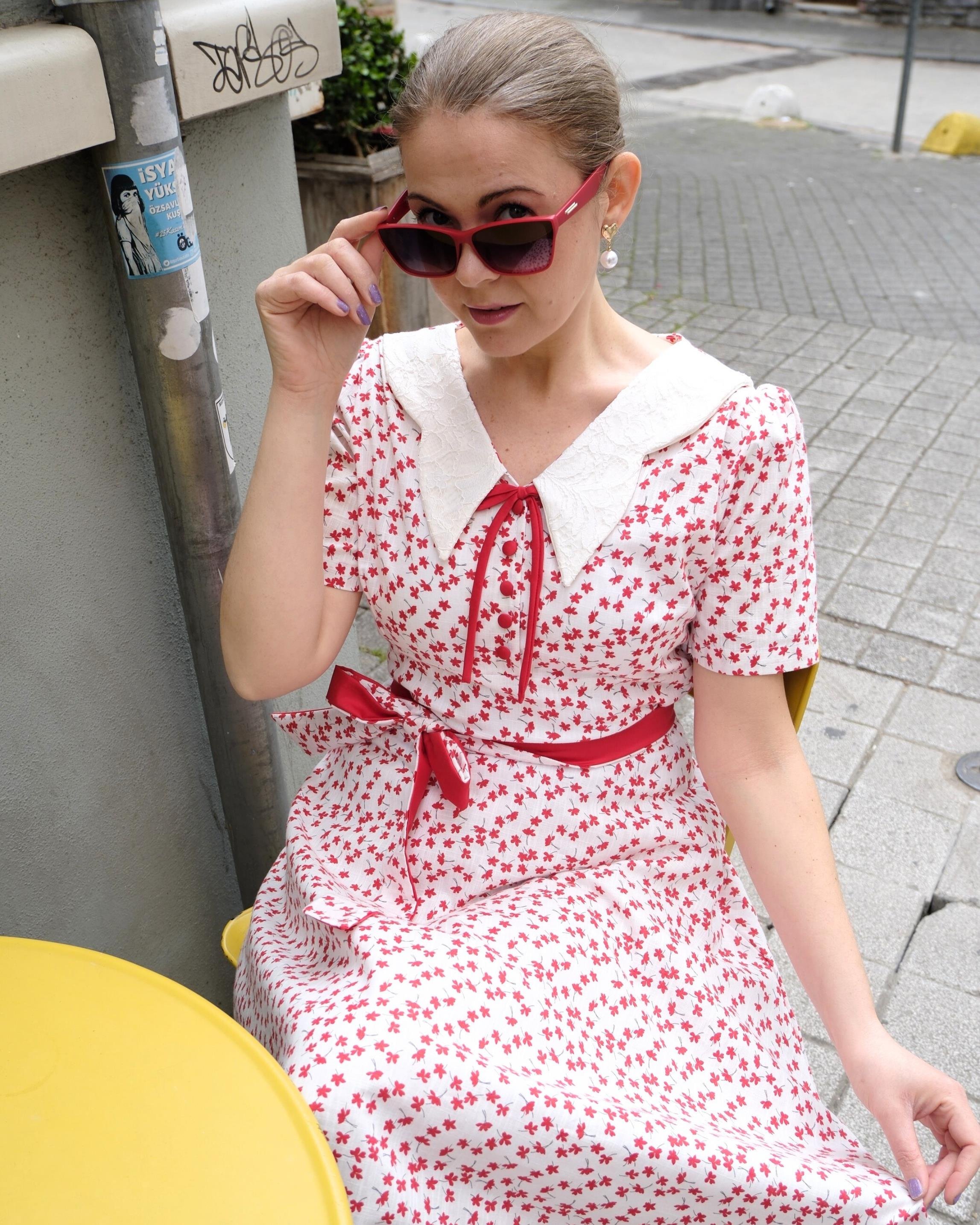 Cherry Blossom Elbise