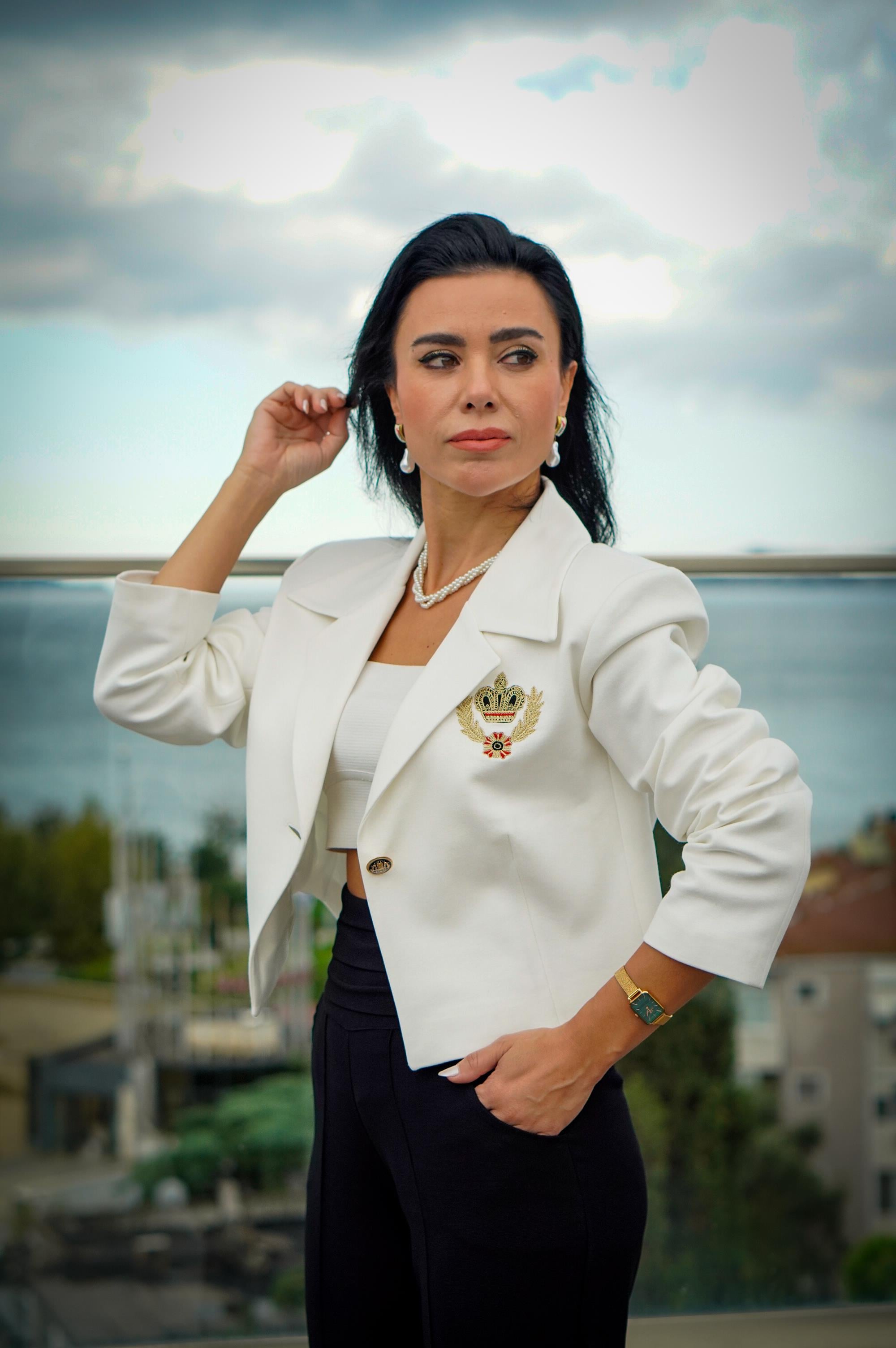 Ekru Ceket