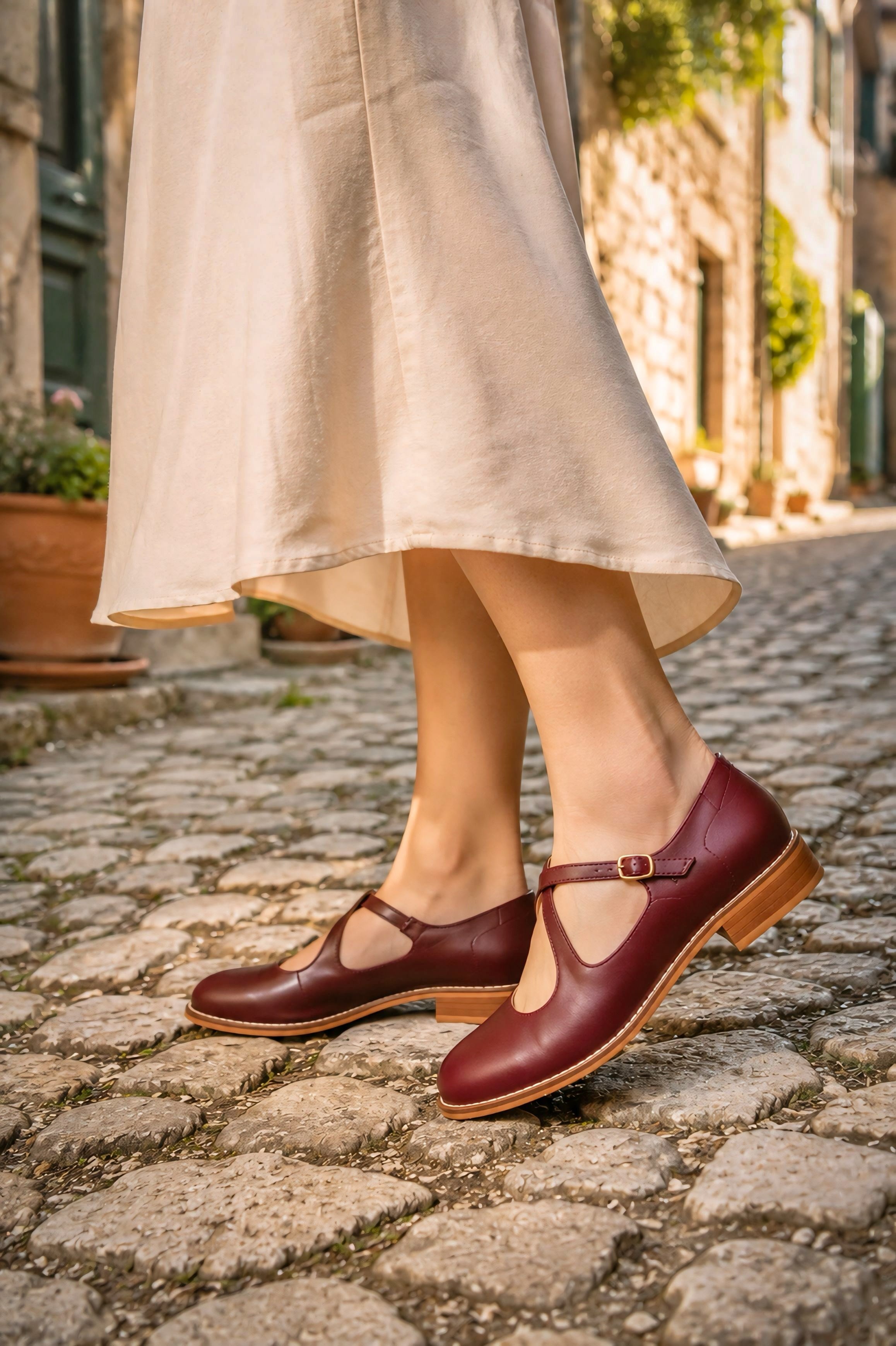 Florya Bordo Ayakkabı