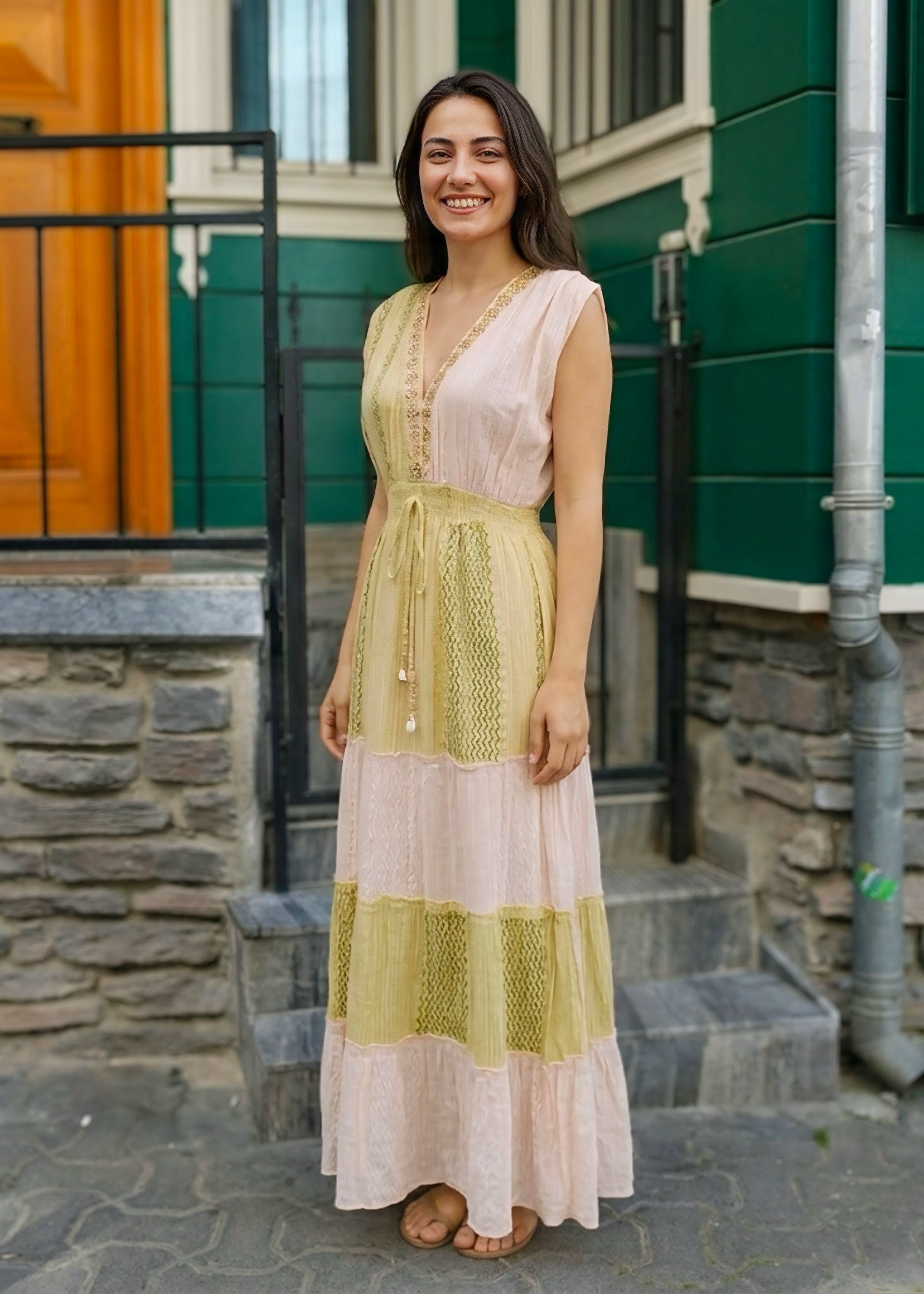 Helen Yazlık Elbise