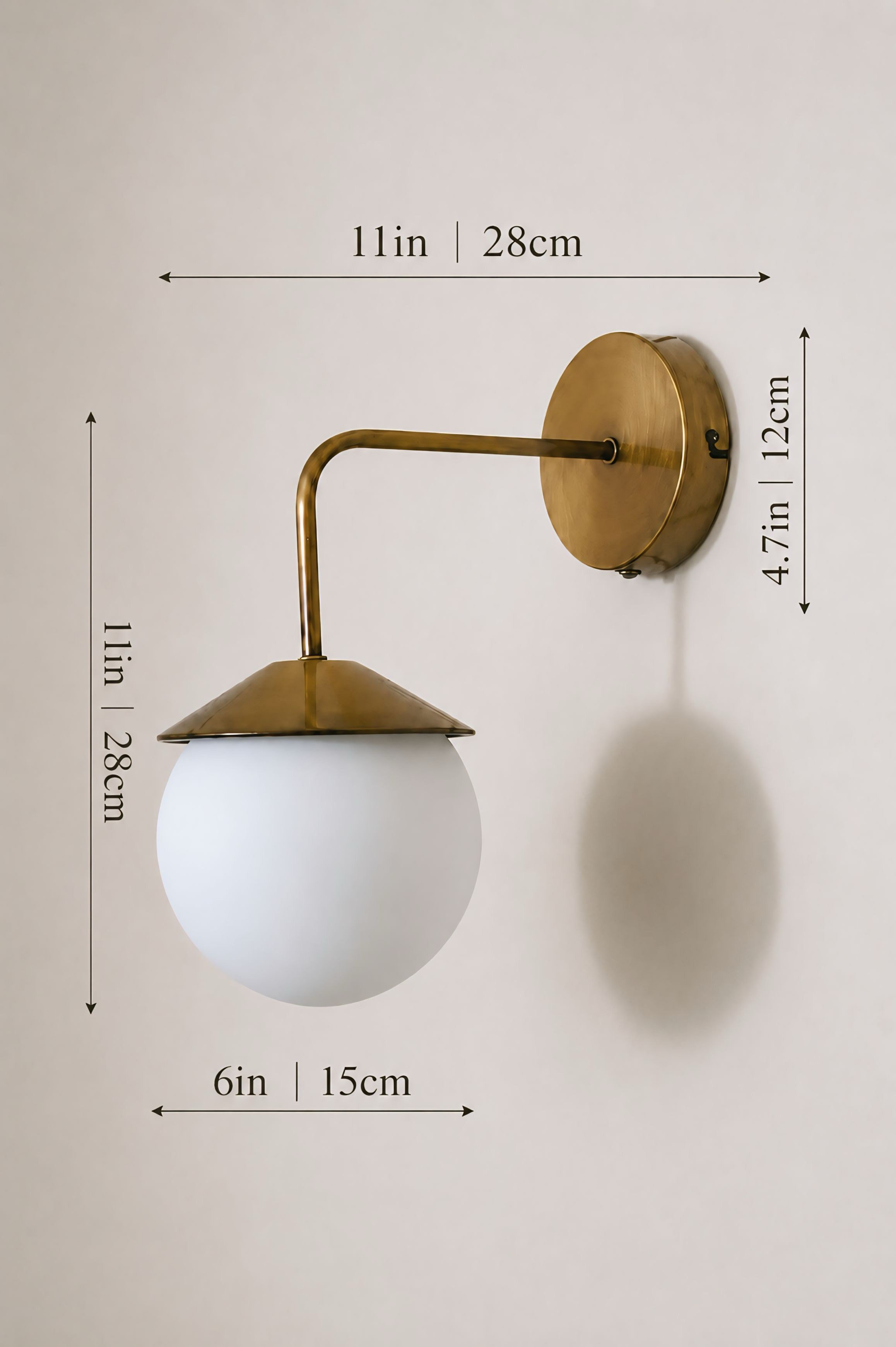 MİLK GLOBE APLİK