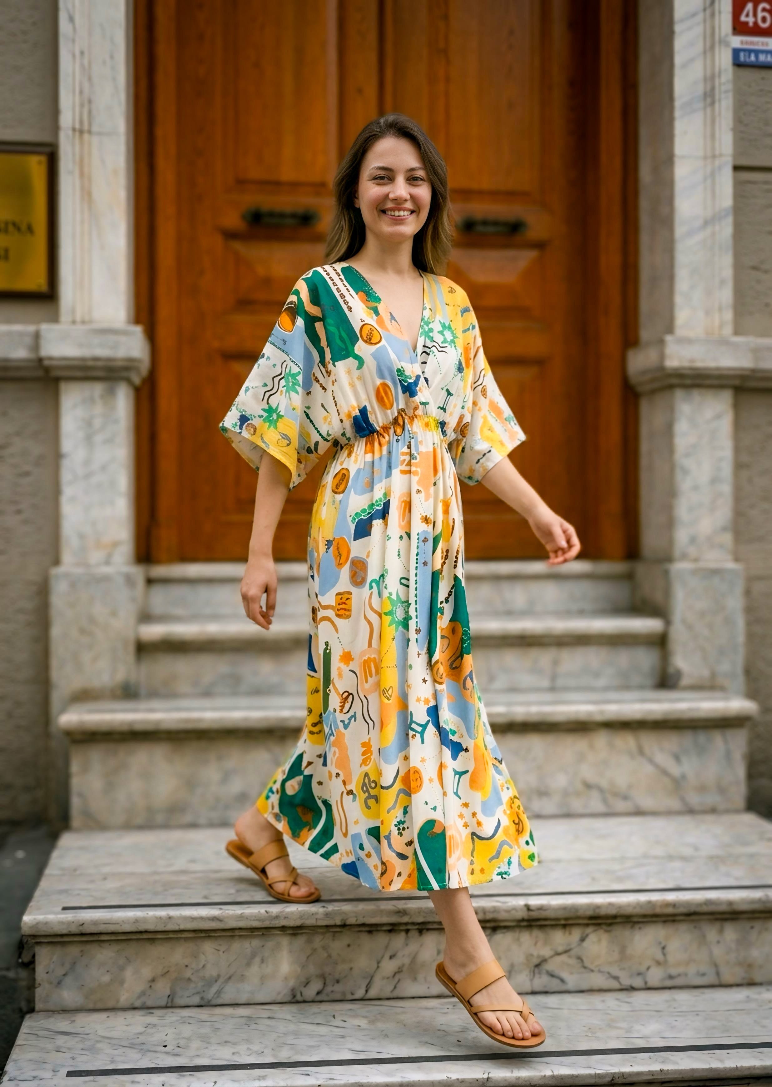 Morina Yazlık Elbise
