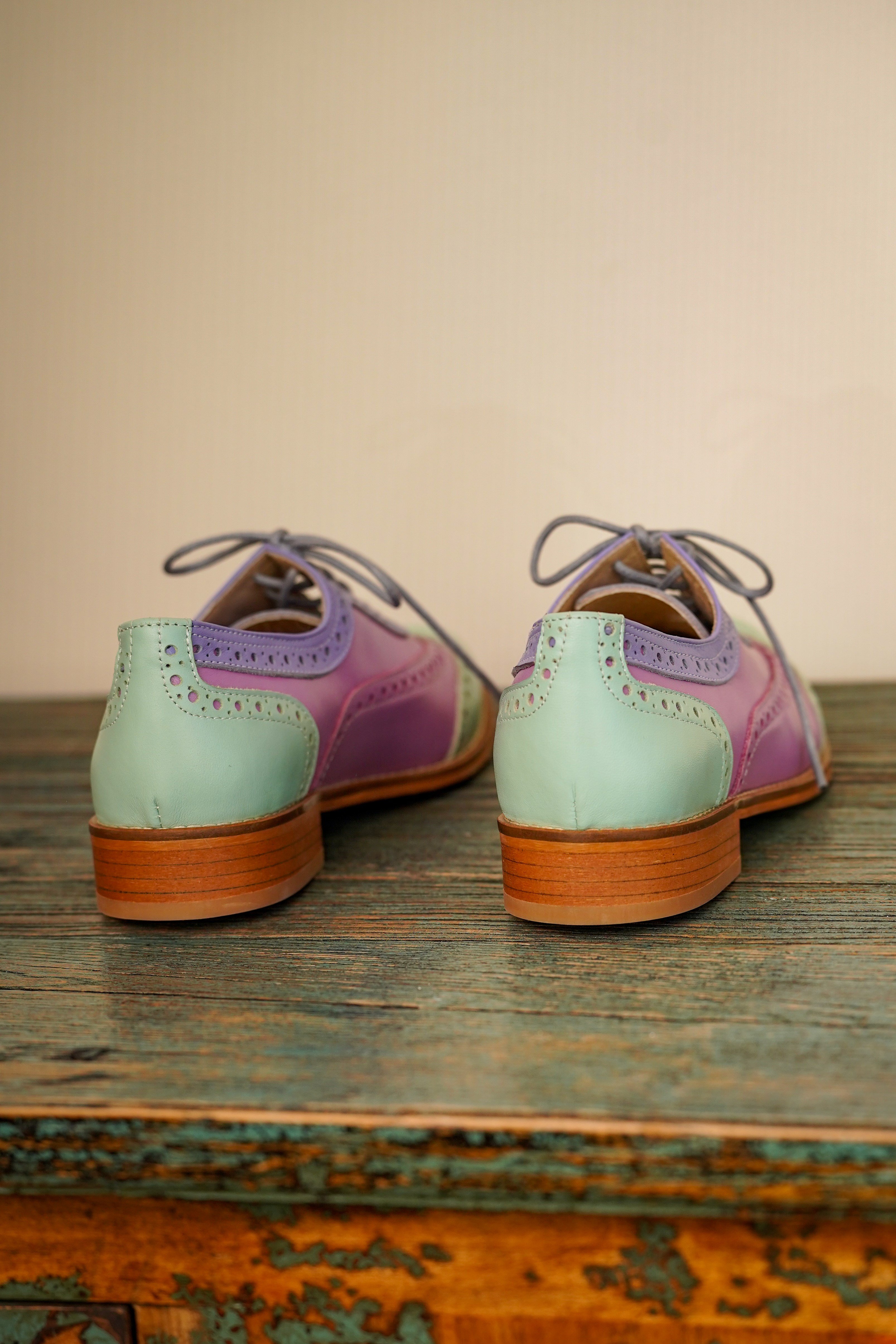 Orlando Lila Oxford Ayakkabı
