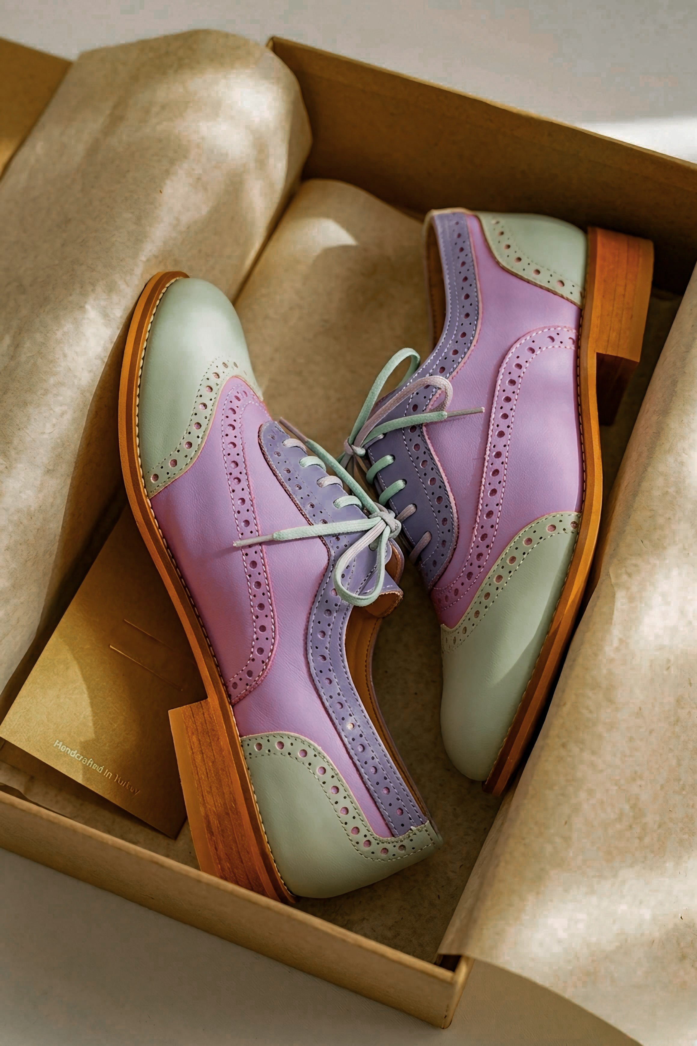 Orlando Lila Oxford Ayakkabı