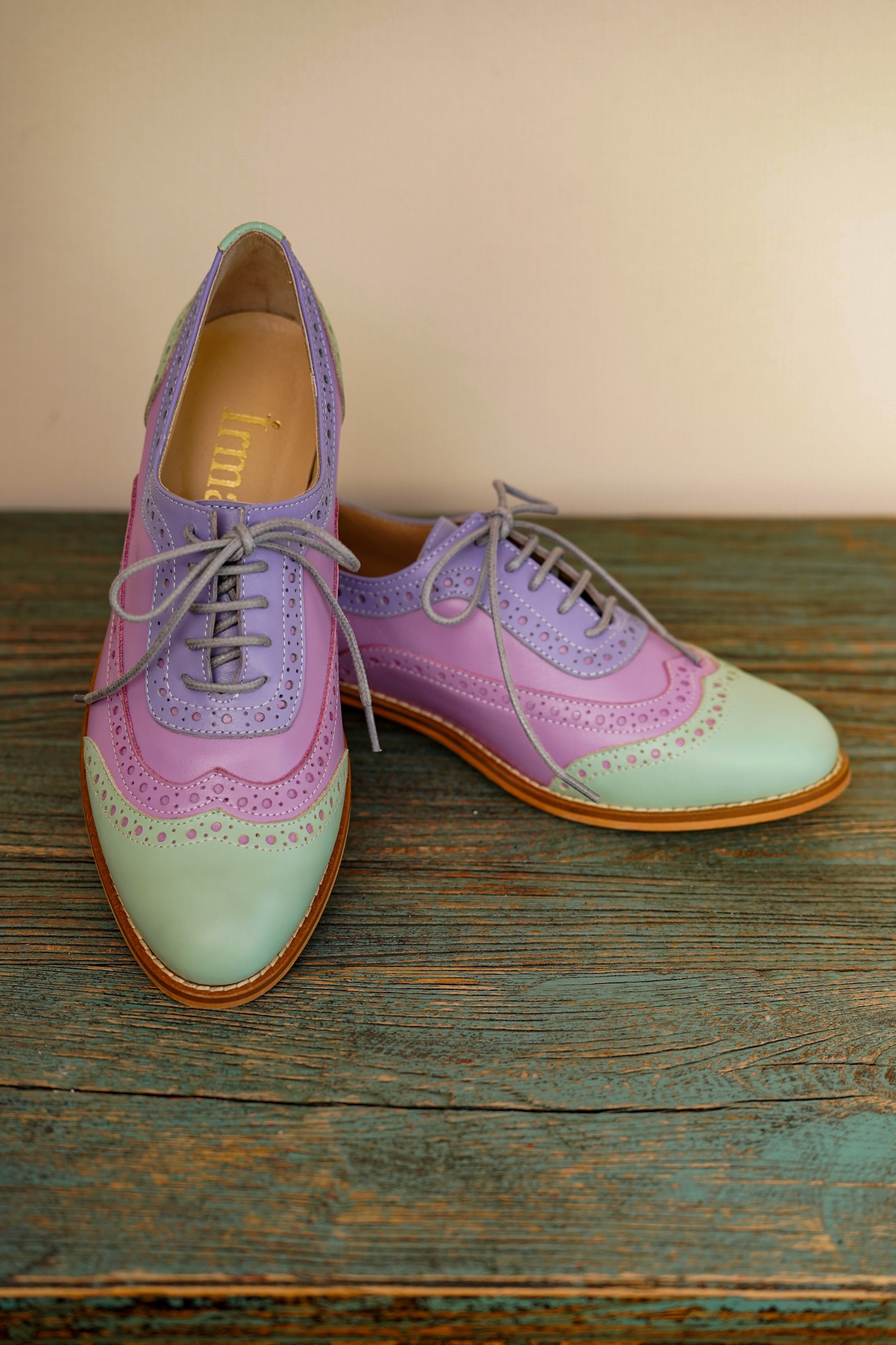 Orlando Lila Oxford Ayakkabı