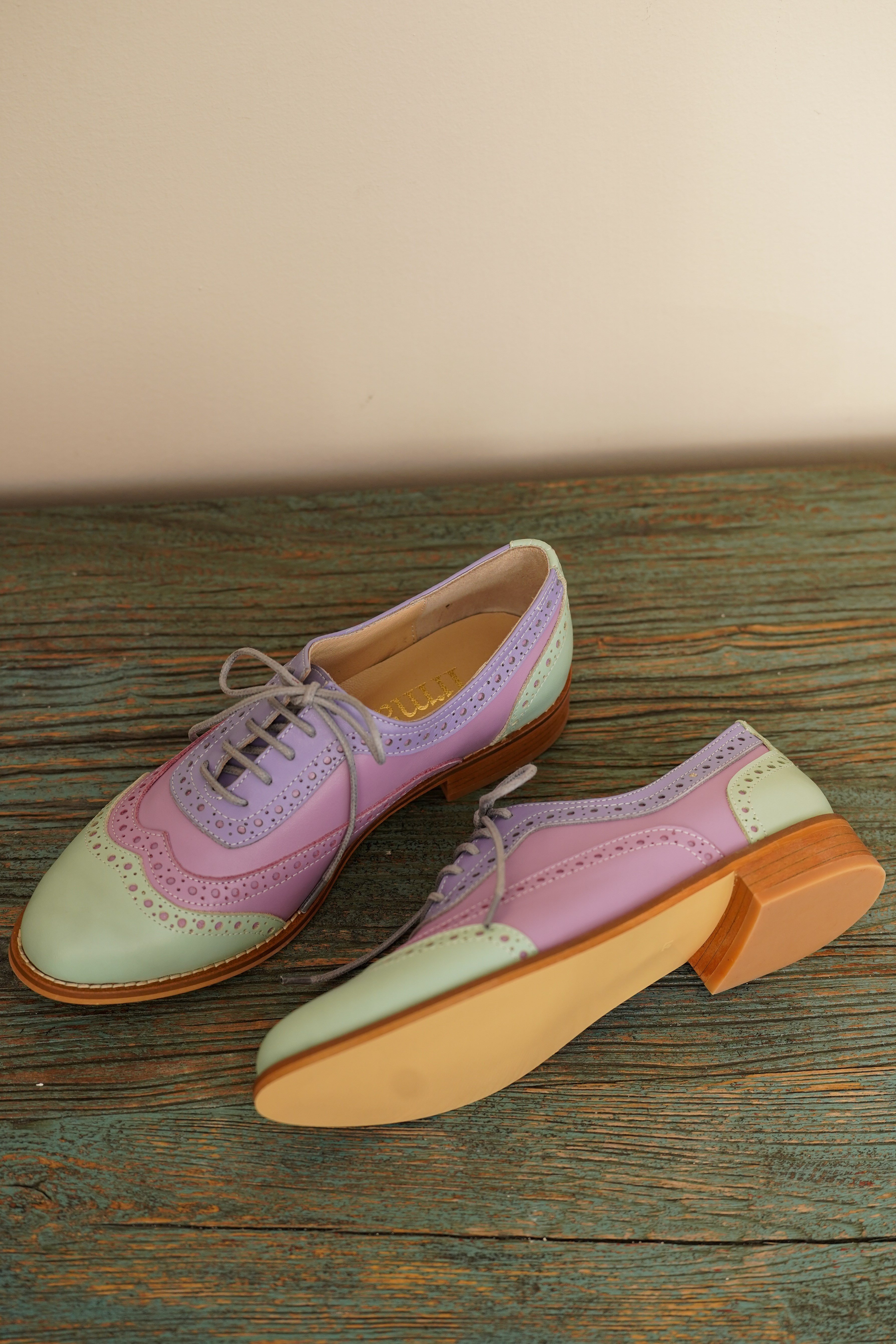 Orlando Lila Oxford Ayakkabı